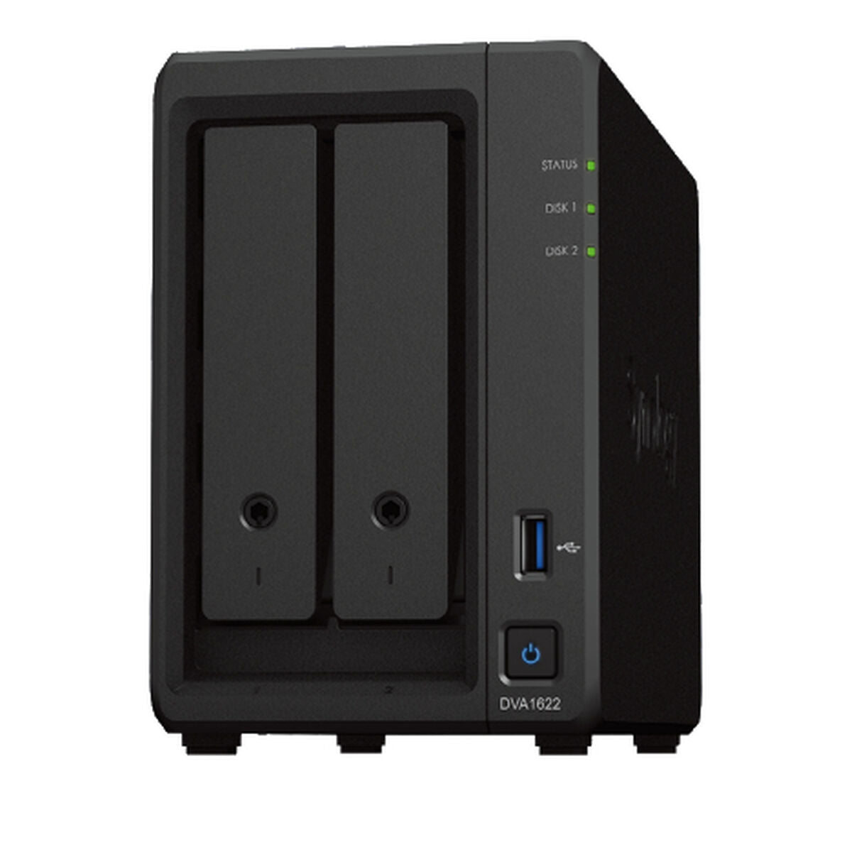SYNOLOGY DVA1622 2-Bay Deep Learning NVR Celeron J4125 4-cores 2.0GHz 6Go DDR4 2xUSB 3.2 Gen1 HDMI 3.5p SATA HDD