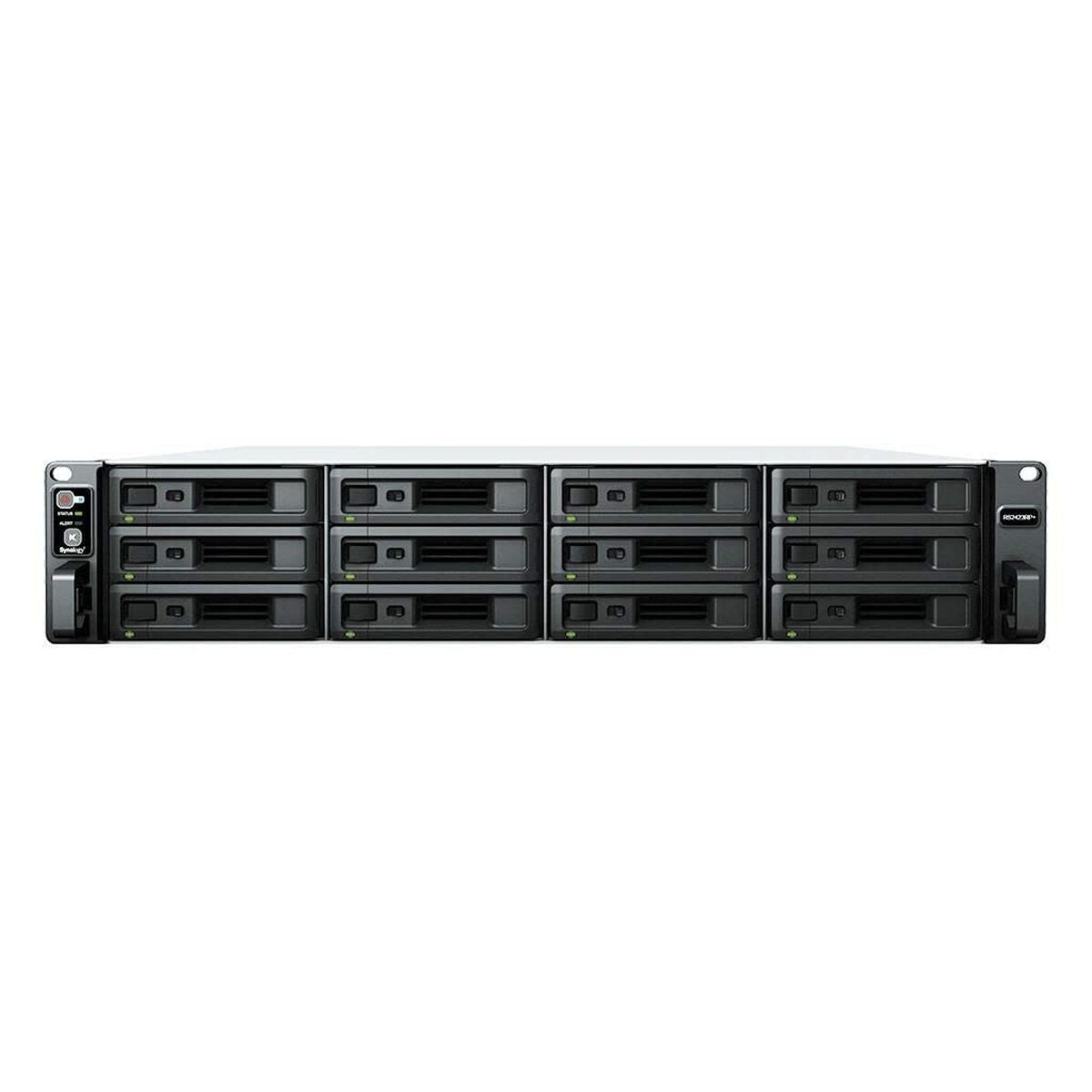 SYNOLOGY RS2423RP+ 12-BAY Rackstation AMD Ryzen Embedded V1780B QUAD CORE 8Go RAM HDD/SSD Only