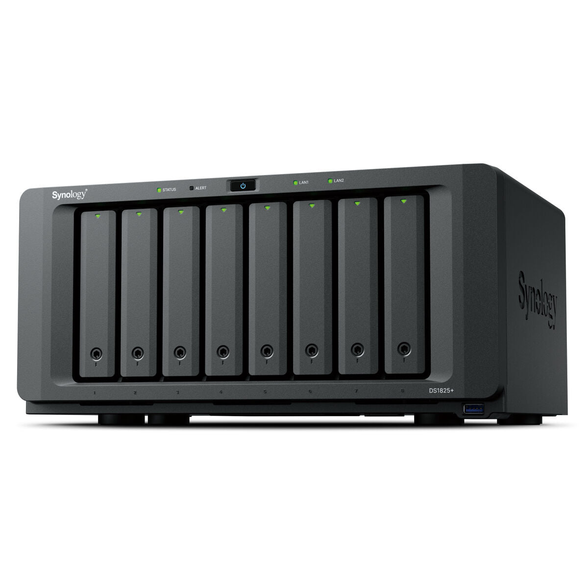 SYNOLOGY DS1825+ 8-Bay NAS AMD Ryzen Embedded V1500B 8Go DDR4 ECC SODIMM