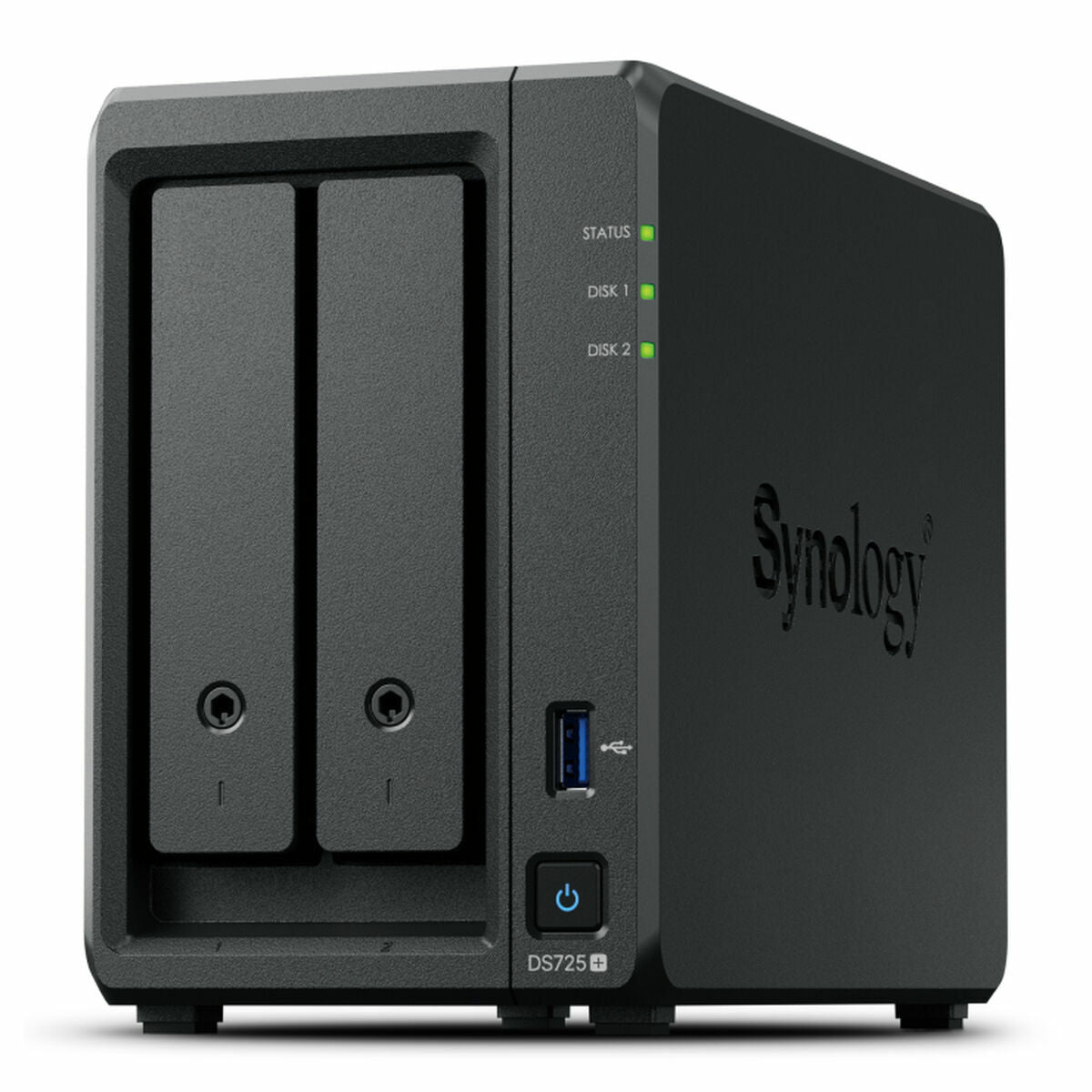 SYNOLOGY DS725+ 2-Bay Diskstation AMD Ryzen Embedded R1600 4Go DDR4 ECC SODIMM