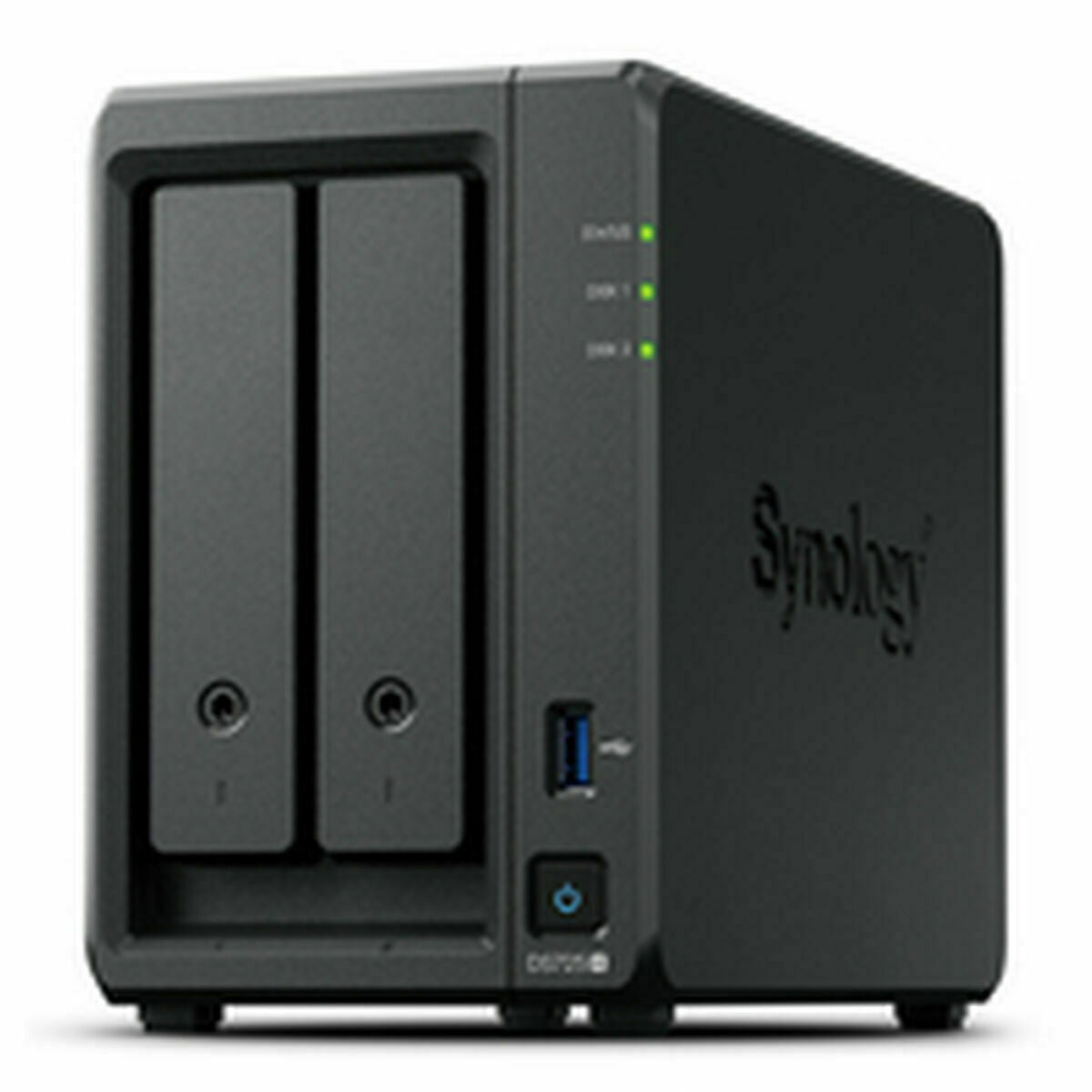 SYNOLOGY DS725+ 2-Bay Diskstation AMD Ryzen Embedded R1600 4Go DDR4 ECC SODIMM
