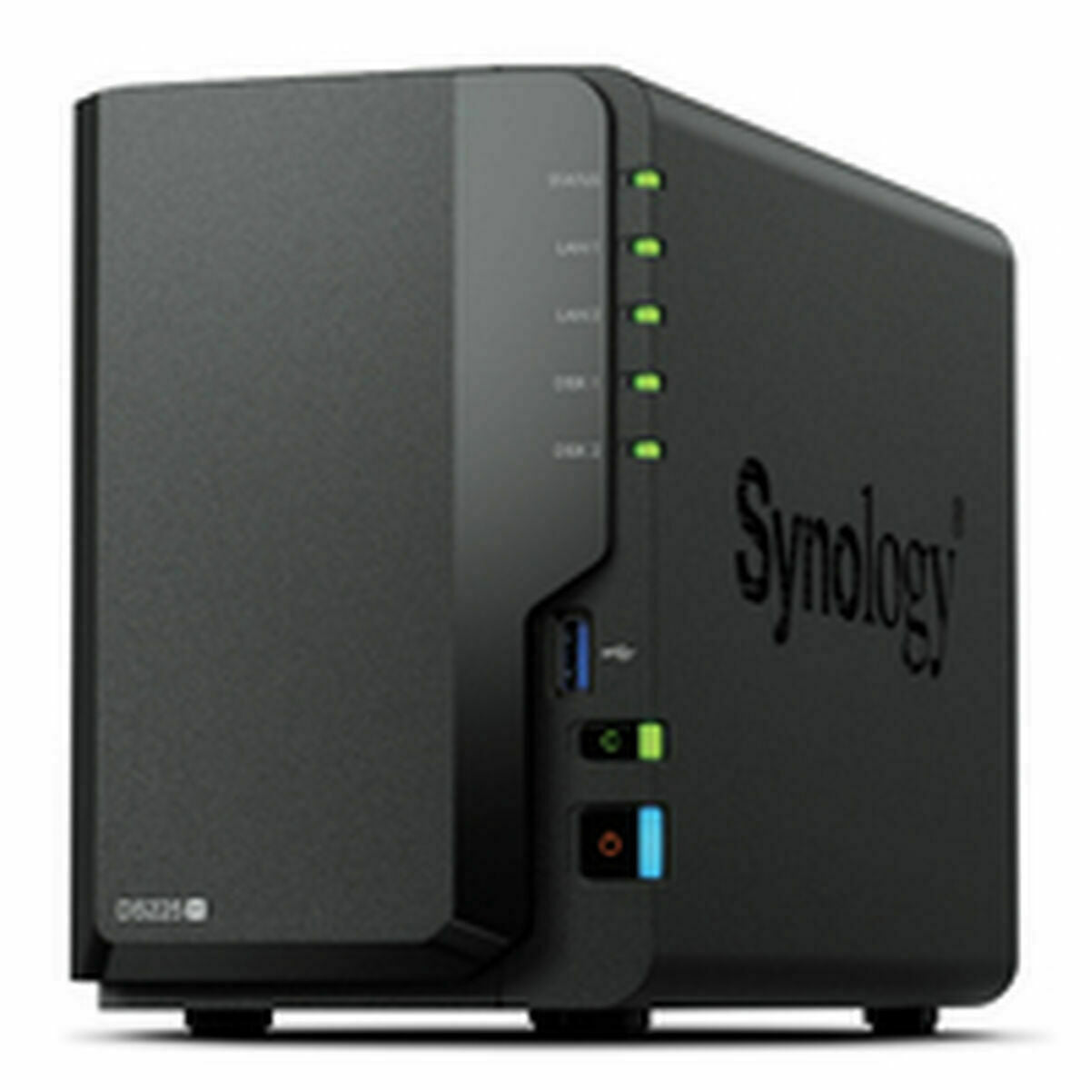 SYNOLOGY NAS avancé à 2 baies pour les utilisateurs domestiques - Stockage de fichiers/Sauvegarde - Port réseau 2.5Gbit/s