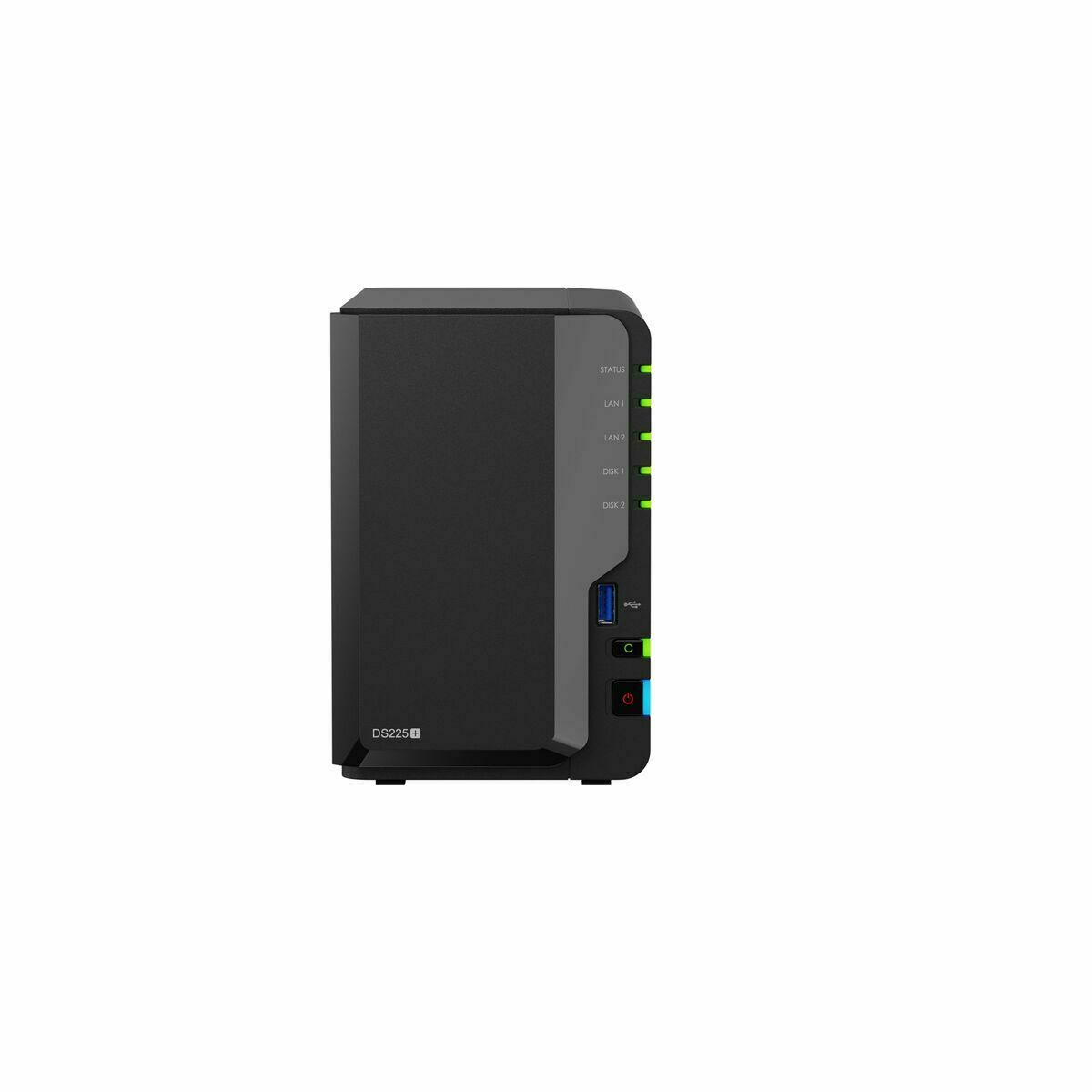 SYNOLOGY NAS avancé à 2 baies pour les utilisateurs domestiques - Stockage de fichiers/Sauvegarde - Port réseau 2.5Gbit/s