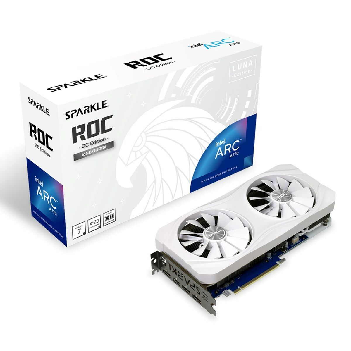 SPARKLE Arc A770 ROC LUNA OC 16GB GDDR6