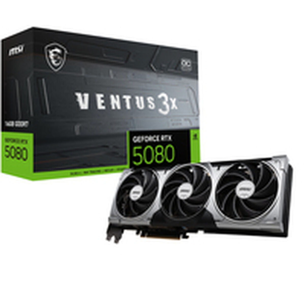 MSI GeForce RTX 5080 16G VENTUS 3X OC DLSS 4