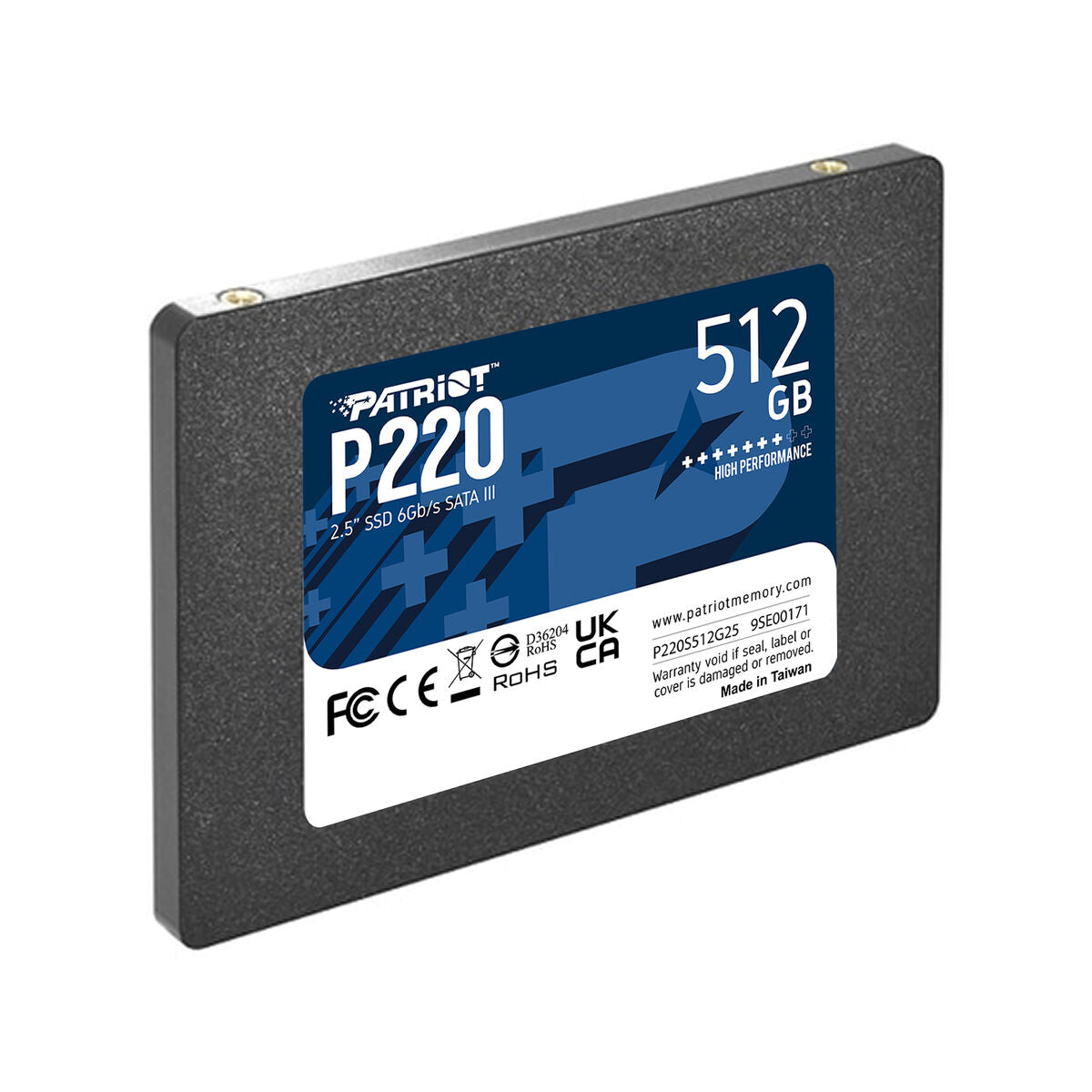 "Patriot Memory P220 512 Go 2,5"" Serial ATA III"