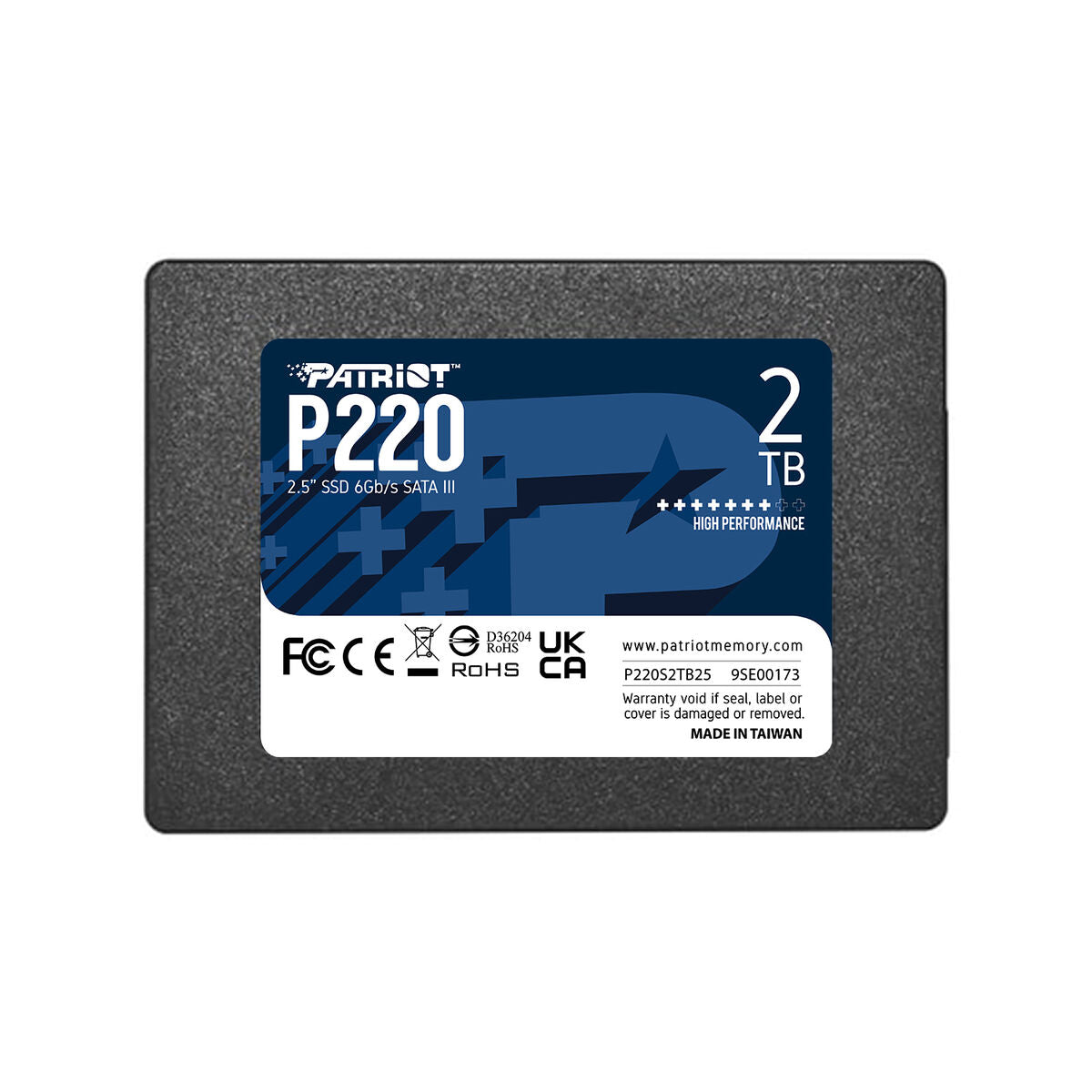 "Patriot Memory P220 2 To 2,5"" Serial ATA III"