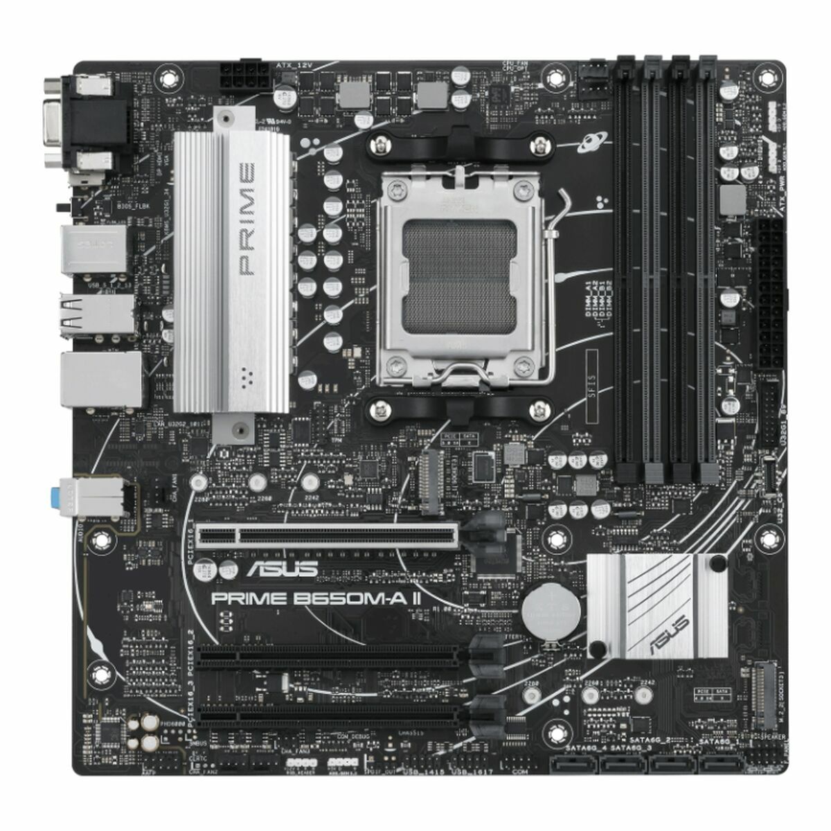 ASUS PRIME B650M-A II-CSM AM5 mATX MB 4xDDR5 4xSATA 2xM.2