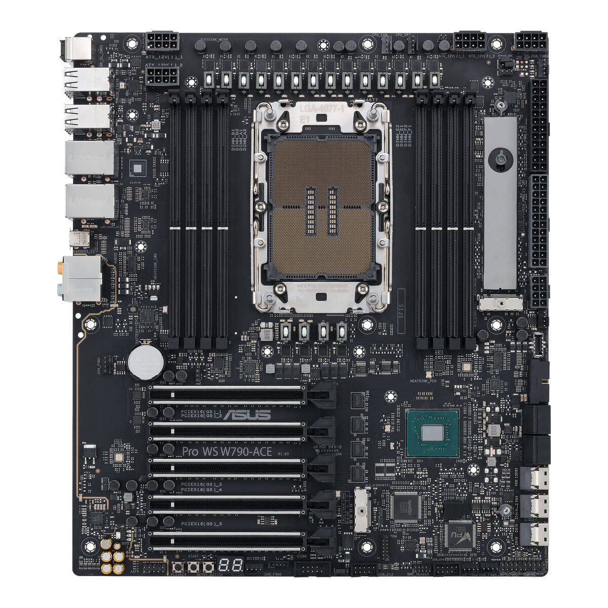 ASUS PRO WS W790-ACE LGA4677 ATX 8xDDR4 7xPCIe 4.0 x16 8xSATA 3xM.2