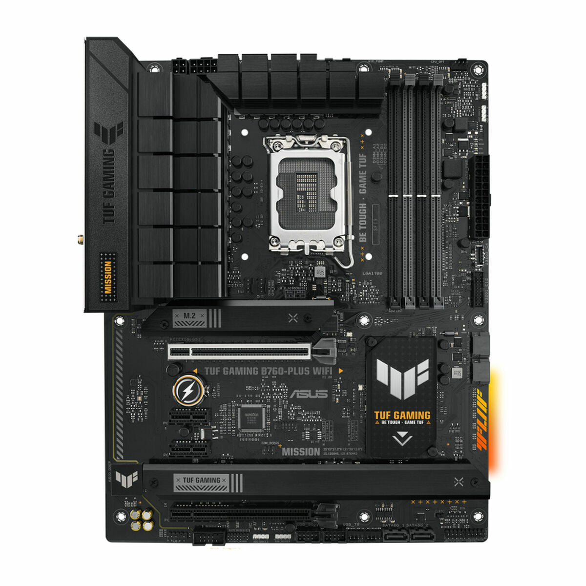 ASUS TUF GAMING B760-PLUS WIFI LGA 1700 4DDR5 ATX 4xSATA MB 1xHDMI 2.1 1xDP 1.4 3xM.2