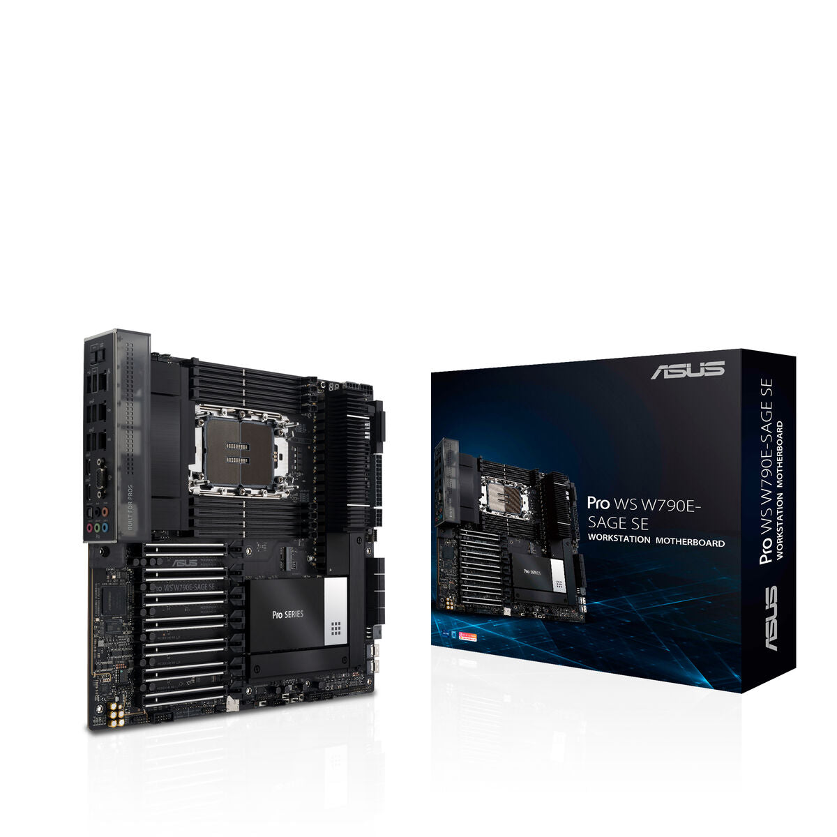 ASUS PRO WS W790E-SAGE SE LGA4677 ATX 8xDDR4 7xPCIe 4.0 x16 8xSATA 3xM.2