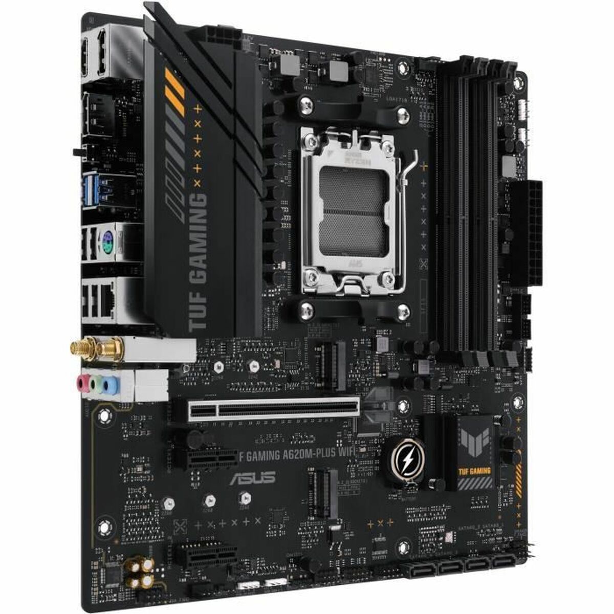 ASUS TUF GAMING A620M-PLUS WIFI AMD A620 Emplacement AM5 micro ATX