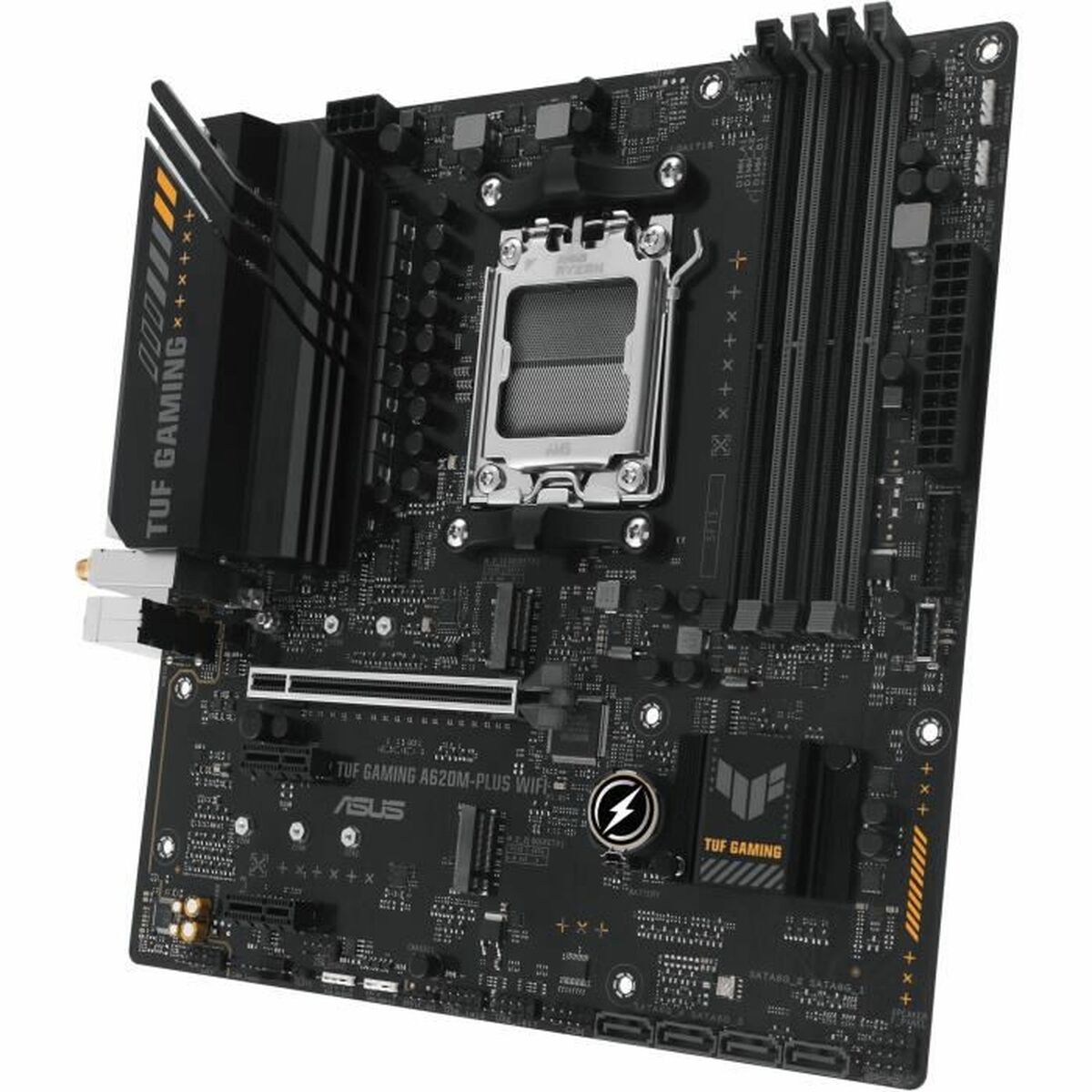 ASUS TUF GAMING A620M-PLUS WIFI AMD A620 Emplacement AM5 micro ATX