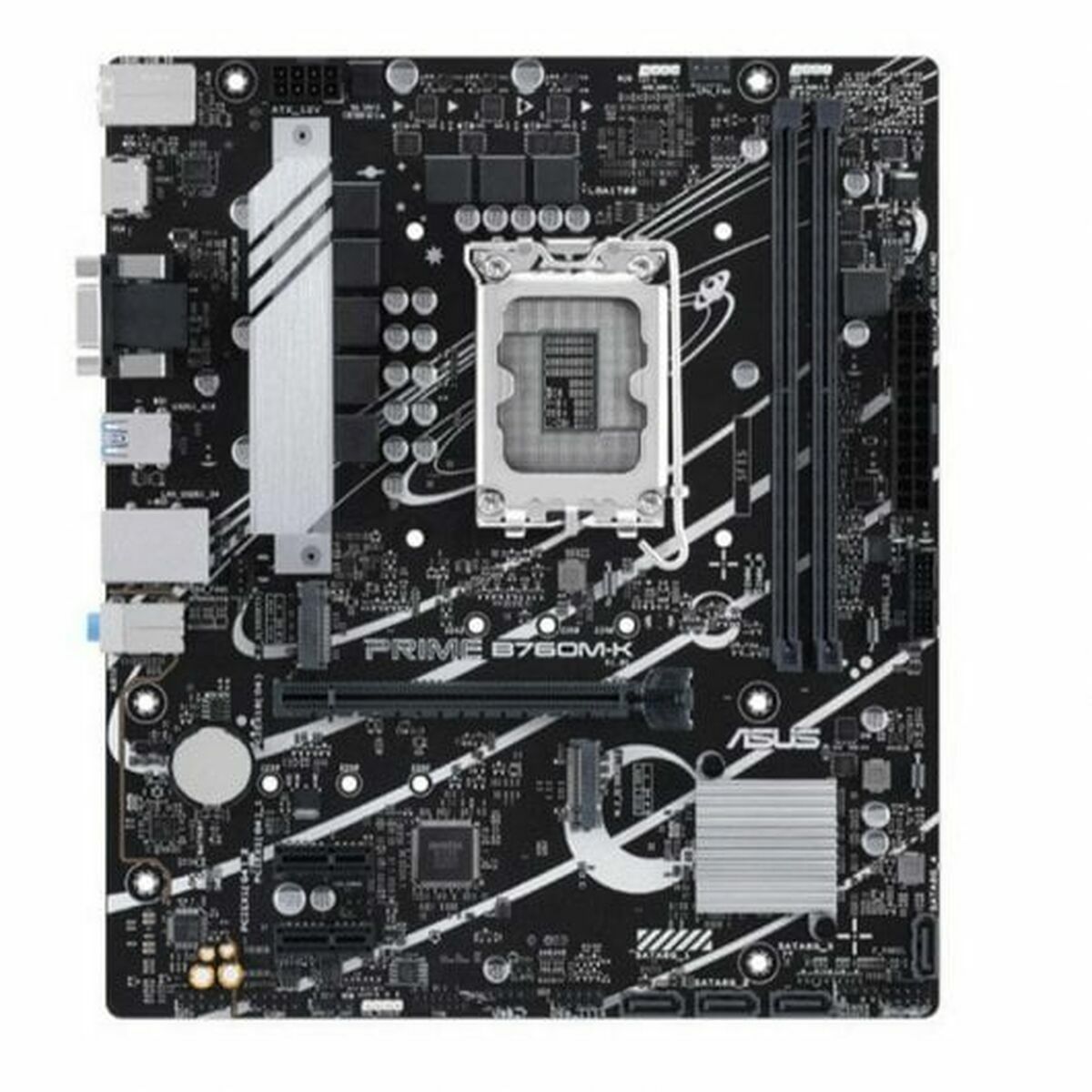 ASUS PRIME B760M-K LGA 1700 2xDDR5 microATX 4xSATA MB 1xHDMI 2.1 1xD-Sub 2xM.2