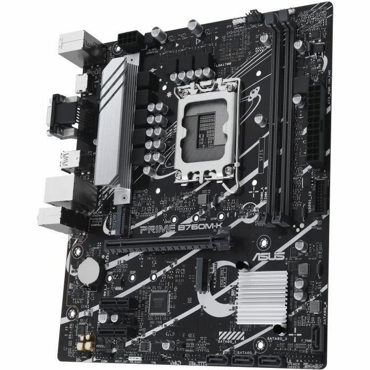 ASUS PRIME B760M-K LGA 1700 2xDDR5 microATX 4xSATA MB 1xHDMI 2.1 1xD-Sub 2xM.2