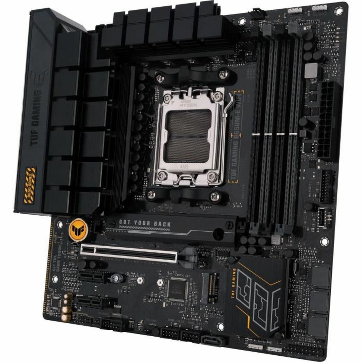 ASUS TUF GAMING B650M-E WIFI AM5 4xDDR5 mATX MB 4xSATA 2xM.2