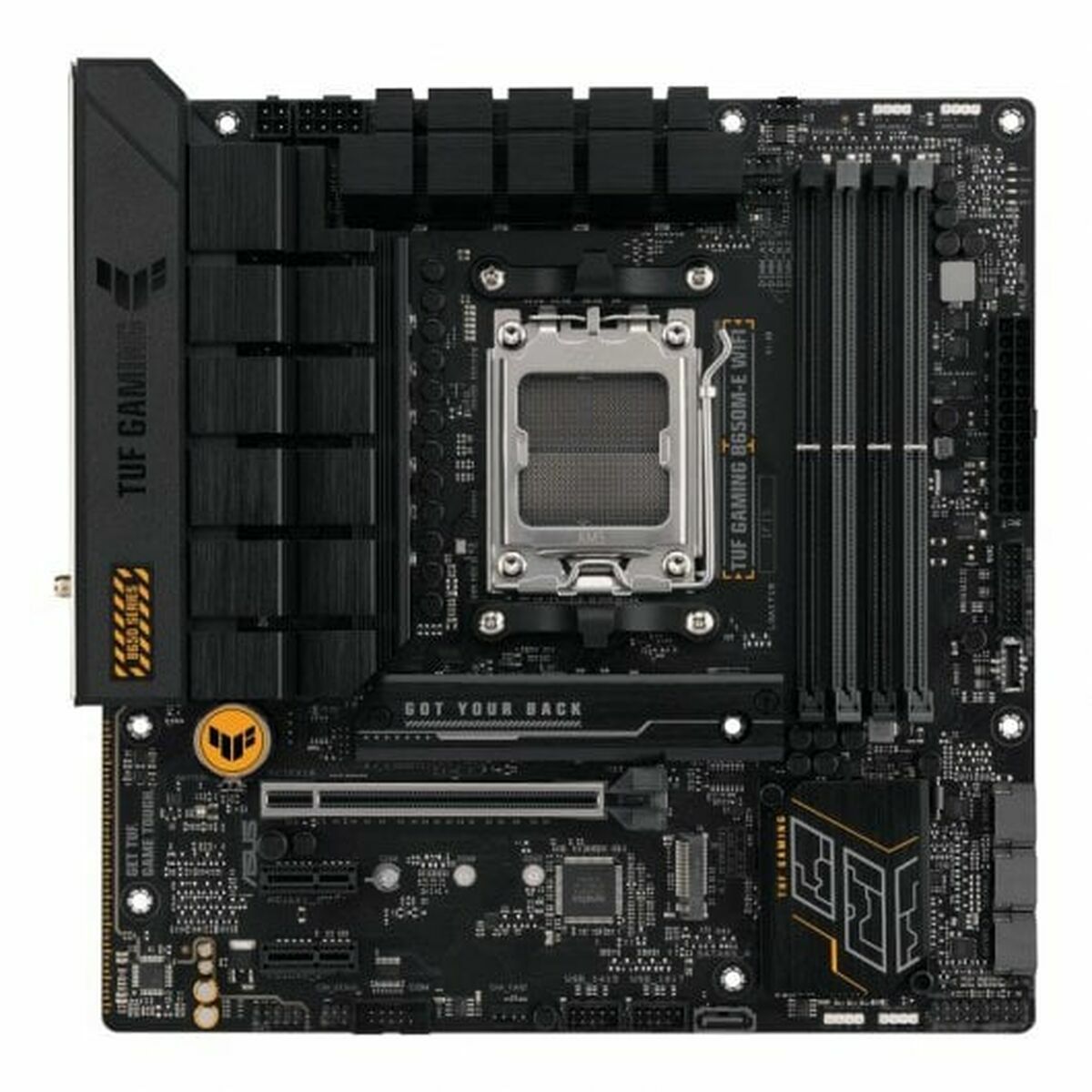 ASUS TUF GAMING B650M-E WIFI AM5 4xDDR5 mATX MB 4xSATA 2xM.2