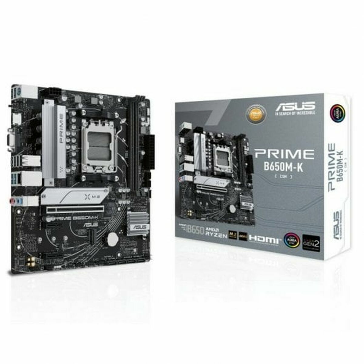 ASUS PRIME B650M-K AMD B650 Emplacement AM5 micro ATX