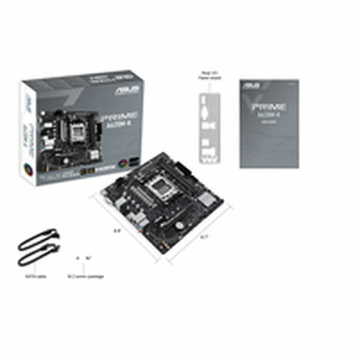 ASUS PRIME A620M-K AMD A620 Emplacement AM5 micro ATX
