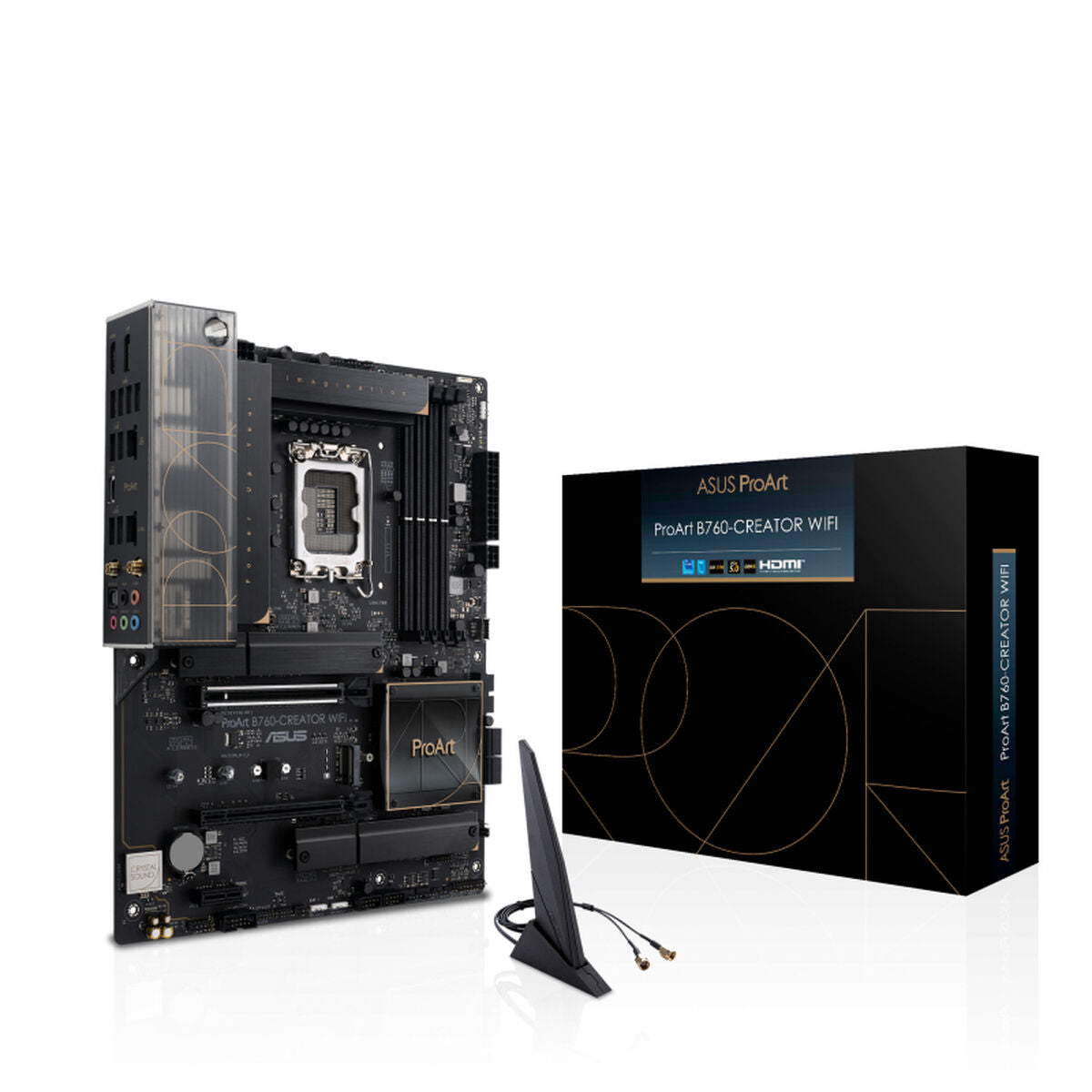 ASUS PROART B760-CREATOR WIFI LGA 1700 4xDDR5 ATX 4xSATA MB 1xHDMI 1xDP 3xM.2