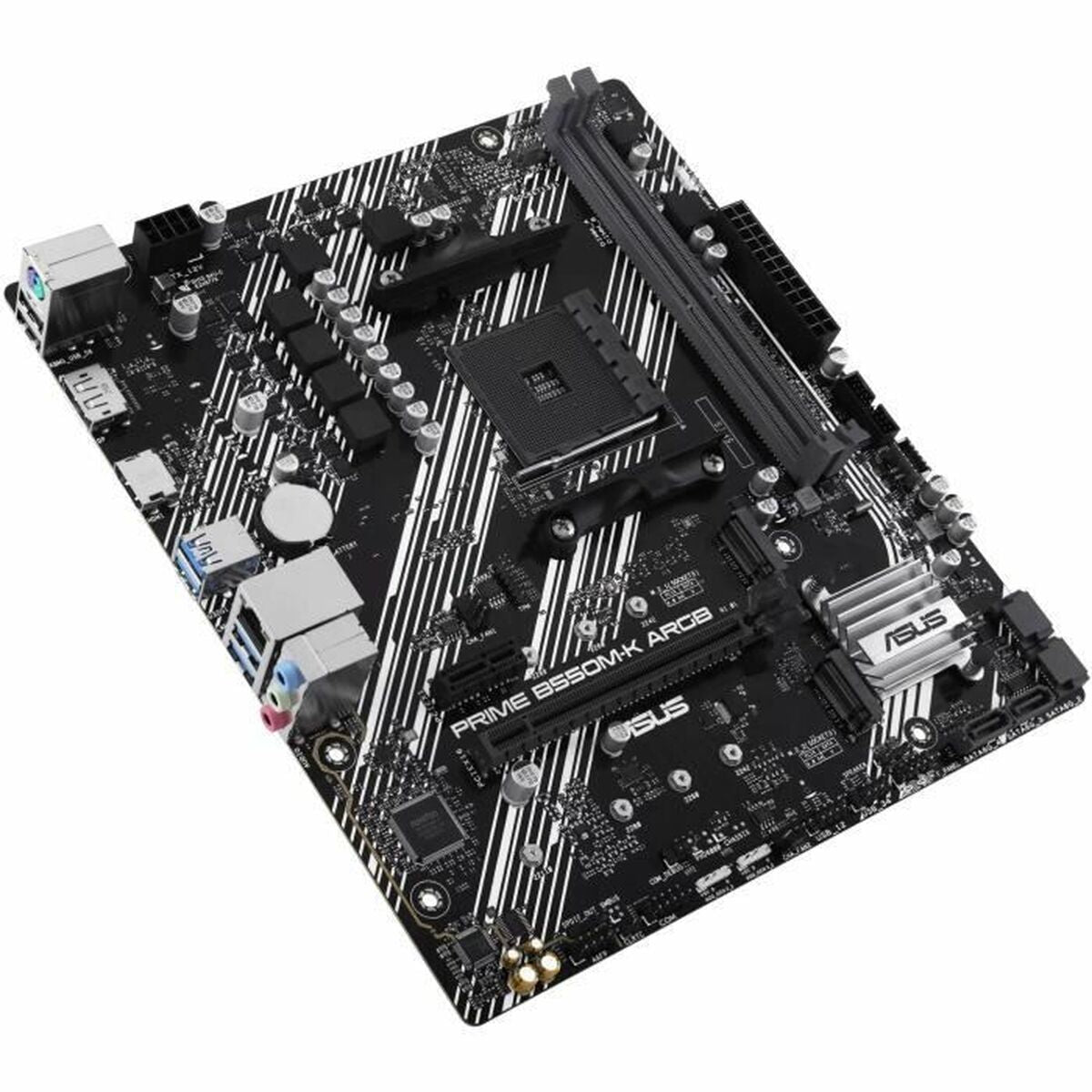 ASUS PRIME B550M-K ARGB AM4 2DDR4 microATX 4xSATA MB 1xHDMI 2.1 1xDP 1.4 2xM.2