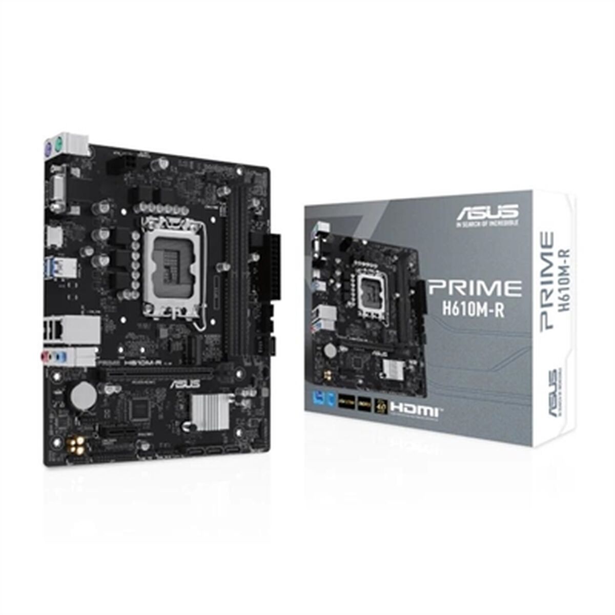 ASUS PRIME H610M-R-SI LGA 1700 2DDR5 microATX 4xSATA MB 1xHDMI 2.1 1xDP 1.4 1xD-Sub 1xM.2
