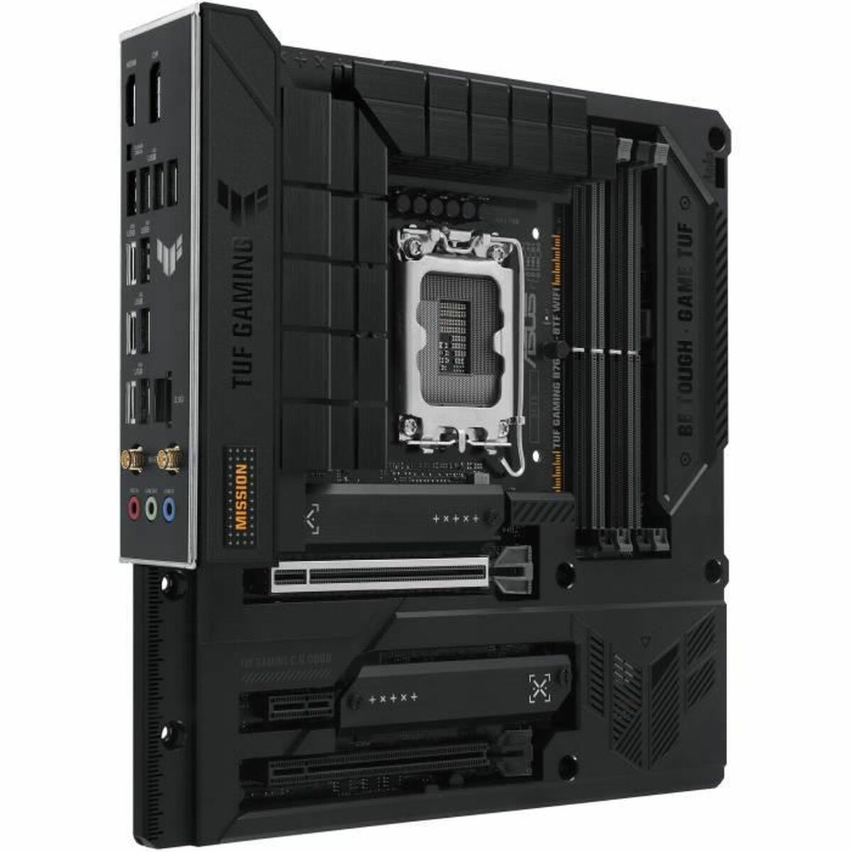 ASUS TUF GAMING B760M-BTF WIFI LGA 1700 4DDR5 microATX 4xSATA MB 1xHDMI 2.1 1xDP 1.4 3xM.2
