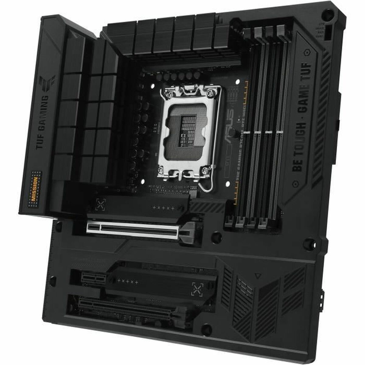 ASUS TUF GAMING B760M-BTF WIFI LGA 1700 4DDR5 microATX 4xSATA MB 1xHDMI 2.1 1xDP 1.4 3xM.2