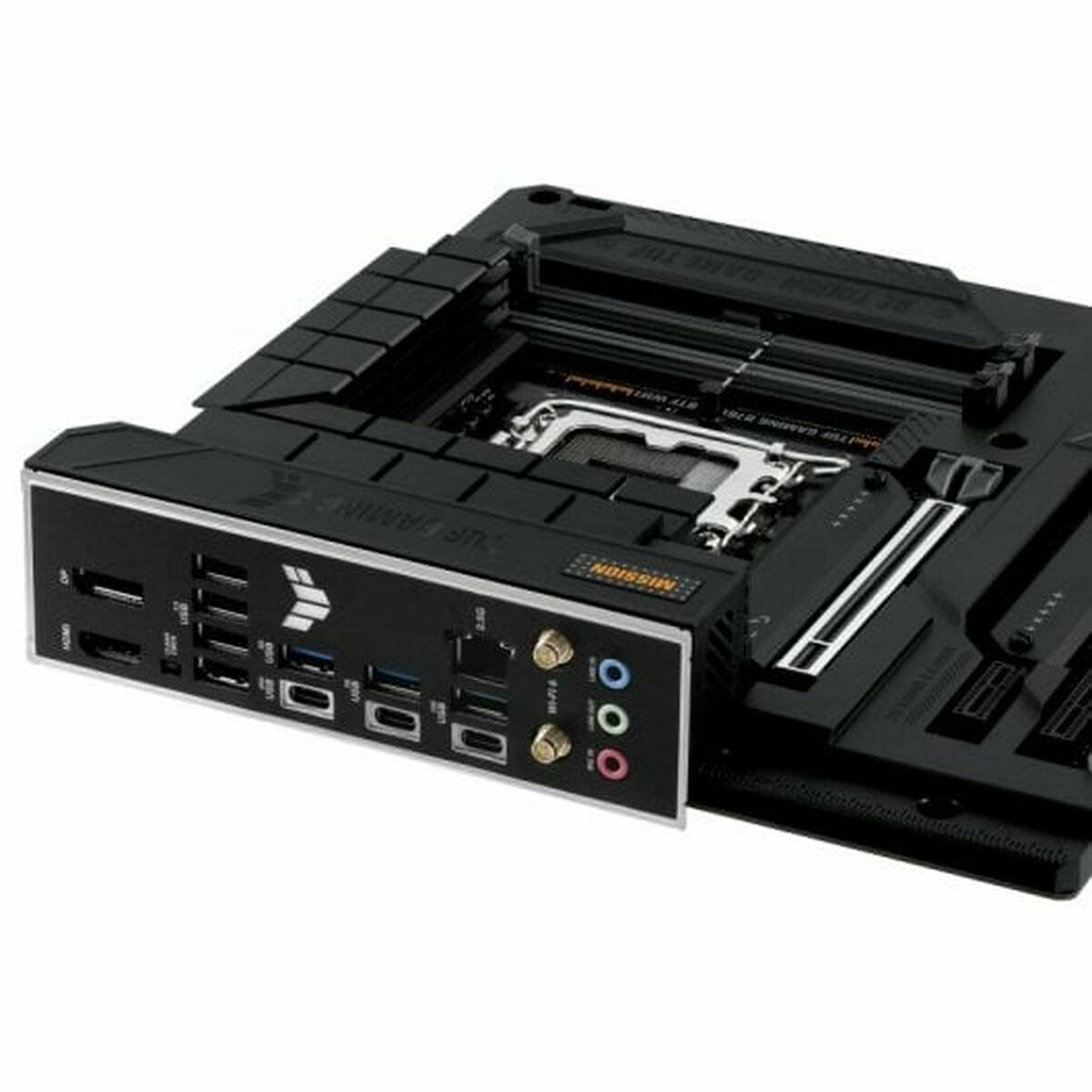 ASUS TUF GAMING B760M-BTF WIFI LGA 1700 4DDR5 microATX 4xSATA MB 1xHDMI 2.1 1xDP 1.4 3xM.2