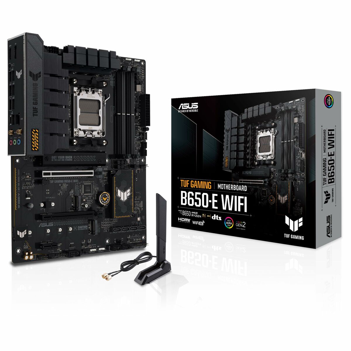 ASUS TUF GAMING B650-E WIFI AM5 4xDDR5 ATX 4xSATA MB 1xHDMI 1xDP 3xM.2