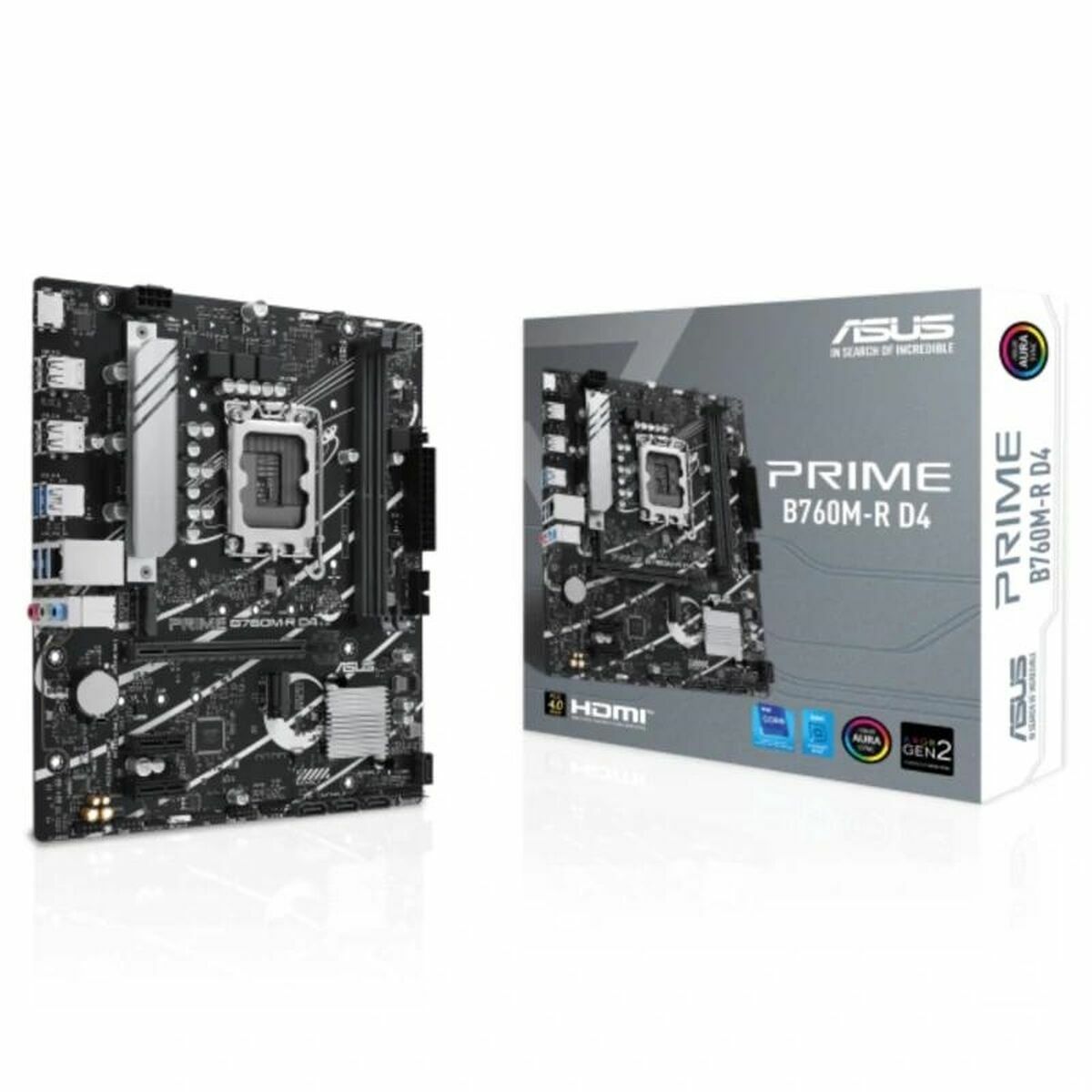 ASUS PRIME B760M-R D4 LGA1700 2xDDR4 4xSATA 2xM.2