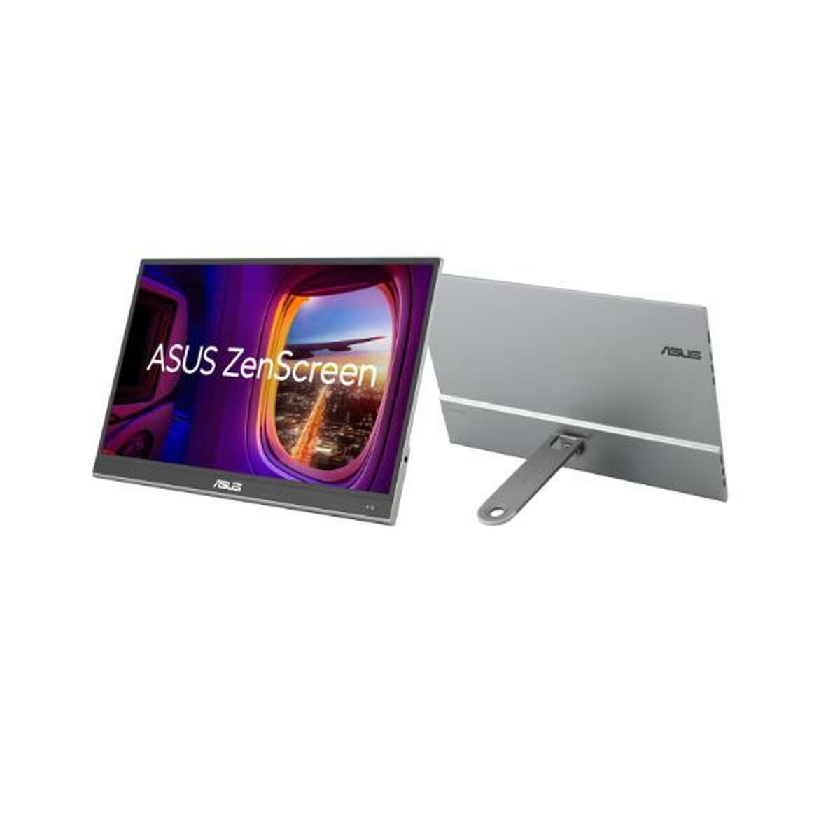 "ASUS ZenScreen MQ16AHE écran plat de PC 39,6 cm (15.6"") 1920 x 1080 pixels Full HD OLED Argent"