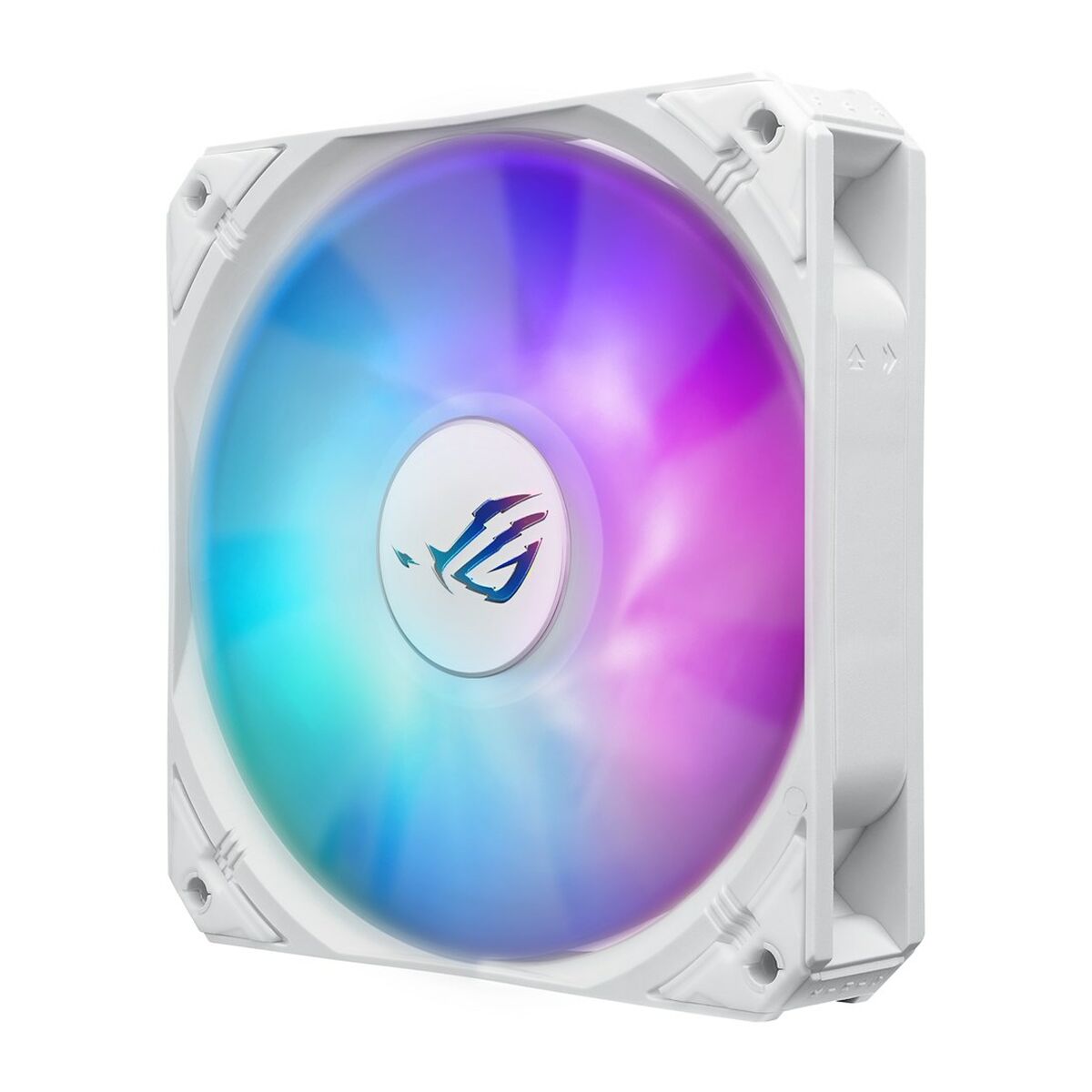 ASUS ROG Strix LC III 360 ARGB WHT all-in-one CPU liquid cooler with 360 rotatable water block Premium ROG ARGB fans