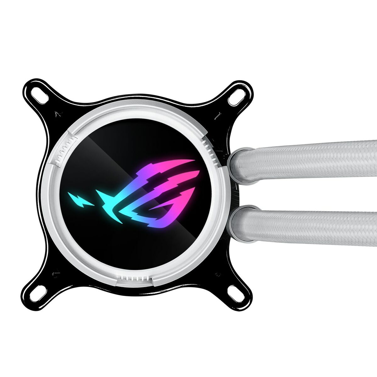ASUS ROG Strix LC III 360 ARGB WHT all-in-one CPU liquid cooler with 360 rotatable water block Premium ROG ARGB fans