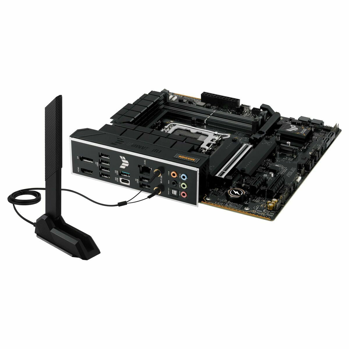 ASUS TUF GAMING B760M-PLUS WIFI II LGA 1700 4xDDR5 microATX 4xSATA MB 1xHDMI 1xDP 3xM.2