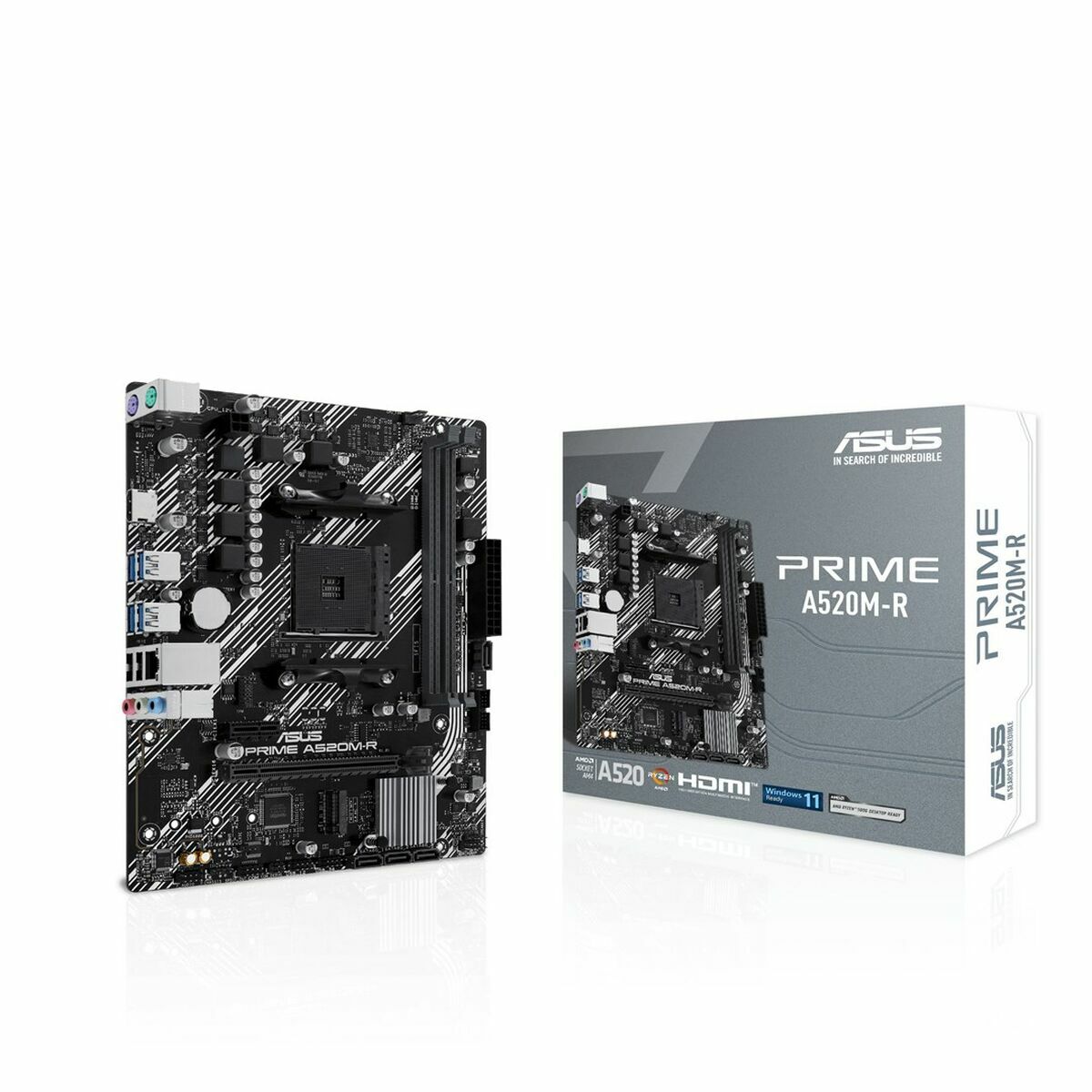 ASUS PRIME A520M-R AM4 2xDDR4 microATX 4xSATA MB 1xHDMI 1xM.2