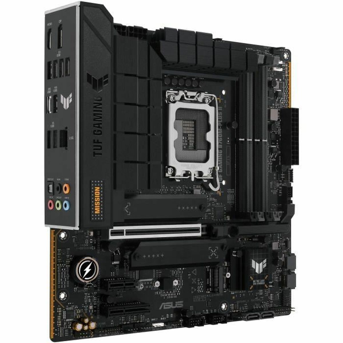 ASUS TUF GAMING B760M-PLUS II LGA 1700 4xDDR5 microATX 4xSATA MB 1xHDMI 1xDP 3xM.2