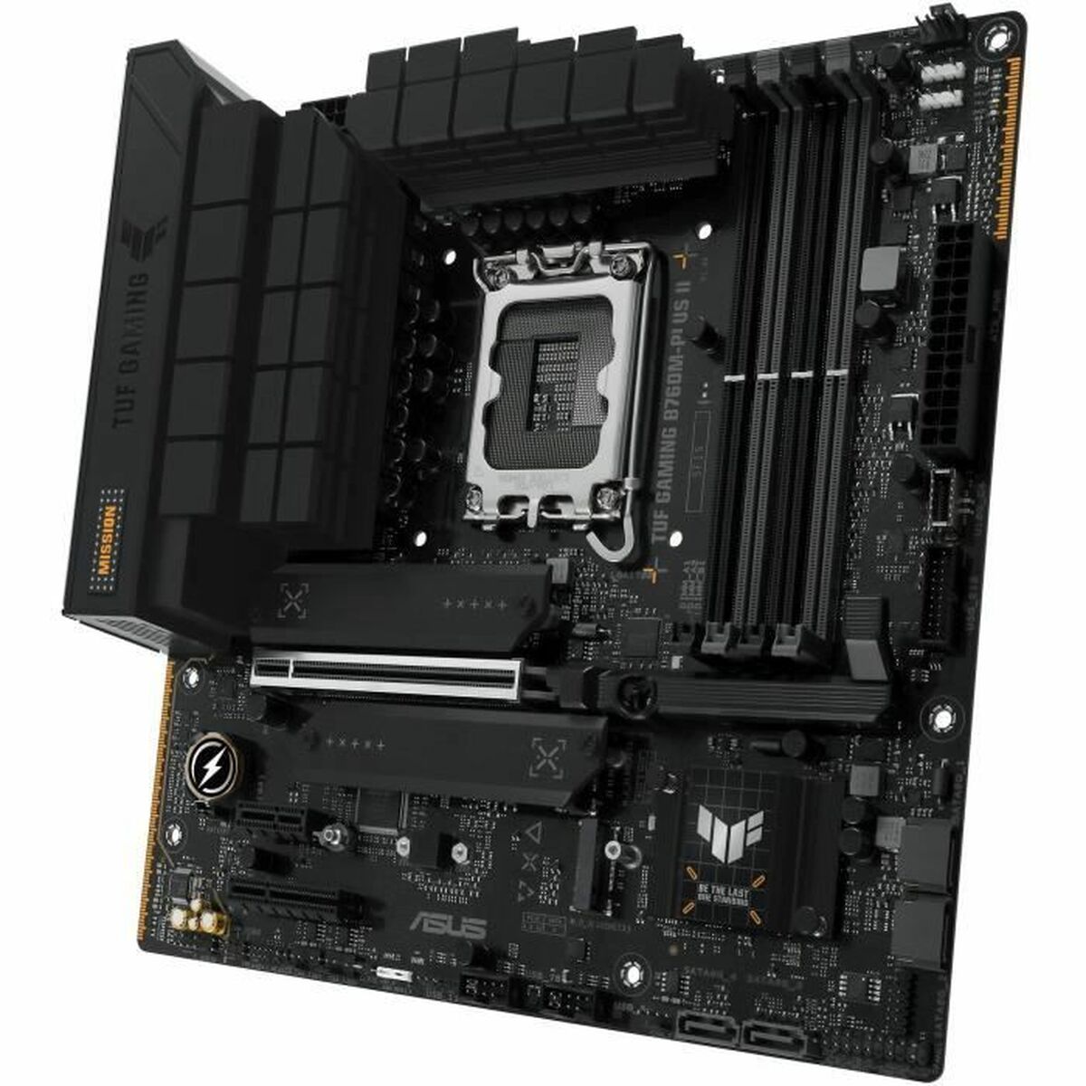 ASUS TUF GAMING B760M-PLUS II LGA 1700 4xDDR5 microATX 4xSATA MB 1xHDMI 1xDP 3xM.2