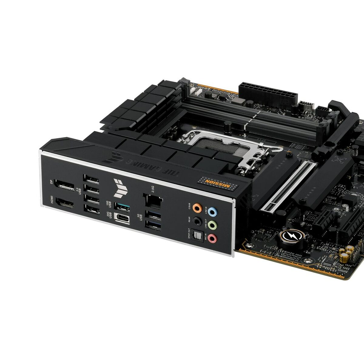 ASUS TUF GAMING B760M-PLUS II LGA 1700 4xDDR5 microATX 4xSATA MB 1xHDMI 1xDP 3xM.2