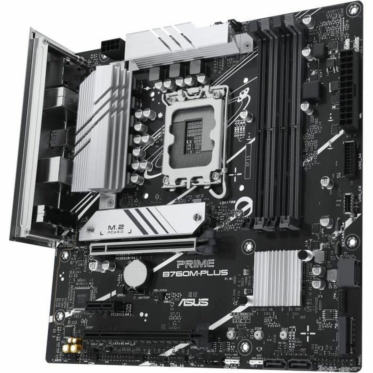 ASUS PRIME B760M-PLUS LGA 1700 4xDDR5 microATX 4xSATA MB 1xHDMI 1xDP 2xM.2