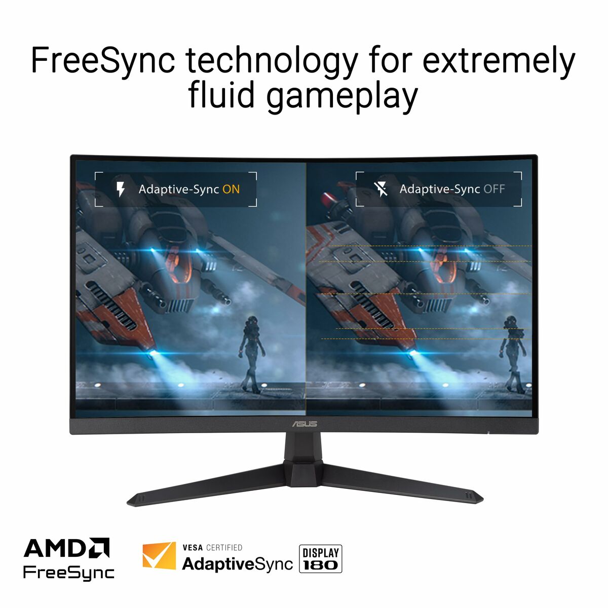 "ASUS TUF Gaming VG27VQ3B écran plat de PC 68,6 cm (27"") 1920 x 1080 pixels Full HD LCD Noir"