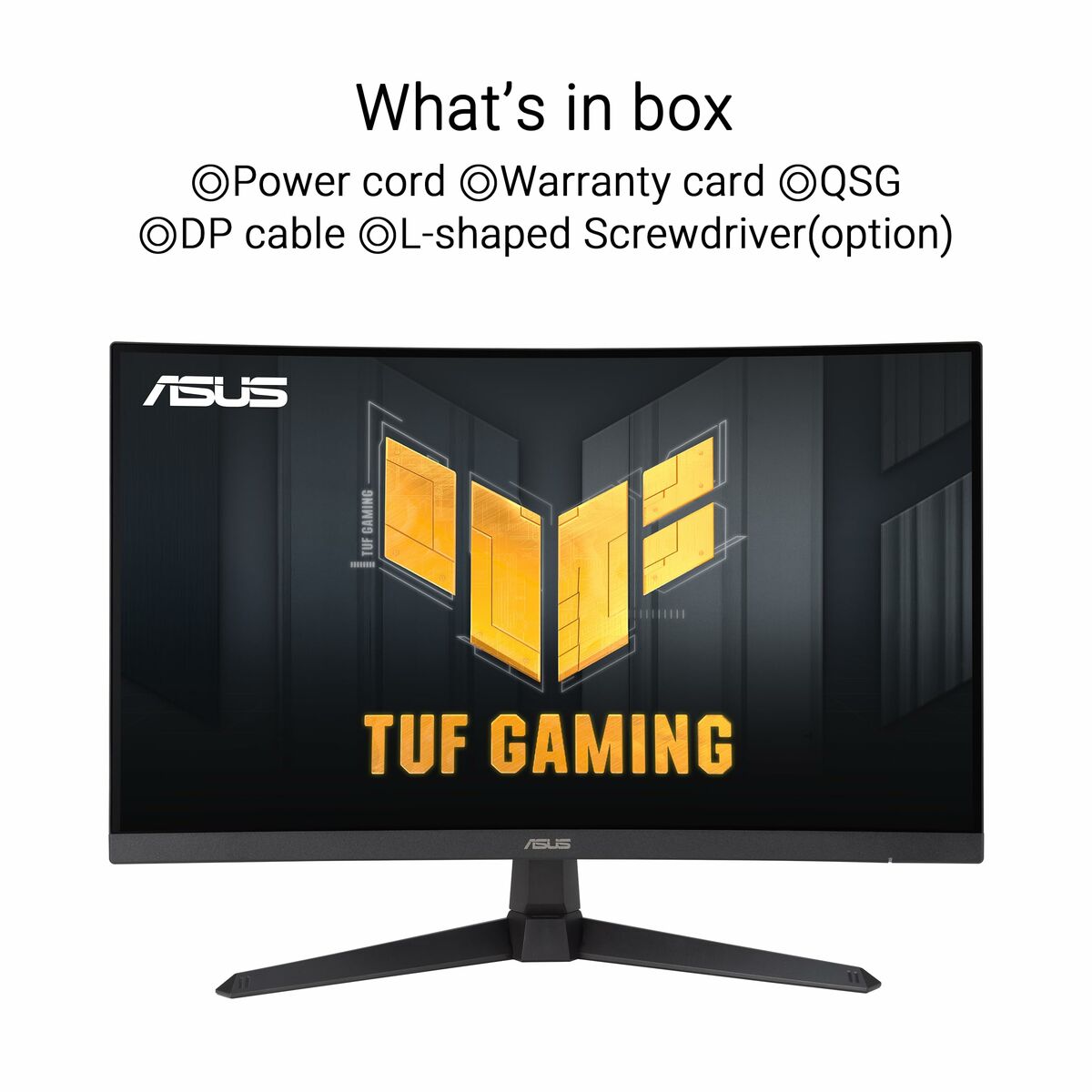 "ASUS TUF Gaming VG27VQ3B écran plat de PC 68,6 cm (27"") 1920 x 1080 pixels Full HD LCD Noir"