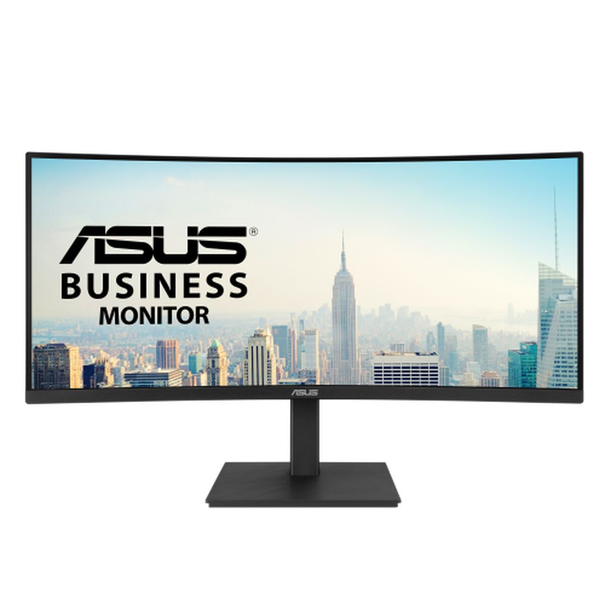 ASUS VA34VCPSR 34p VA WLED Curved 1500R UWQHD 21:9 100Hz 300cd/m2 4ms HDMI DP USB-C USB hub 3xUSB 3.2 G1 Type-A RJ45 Black