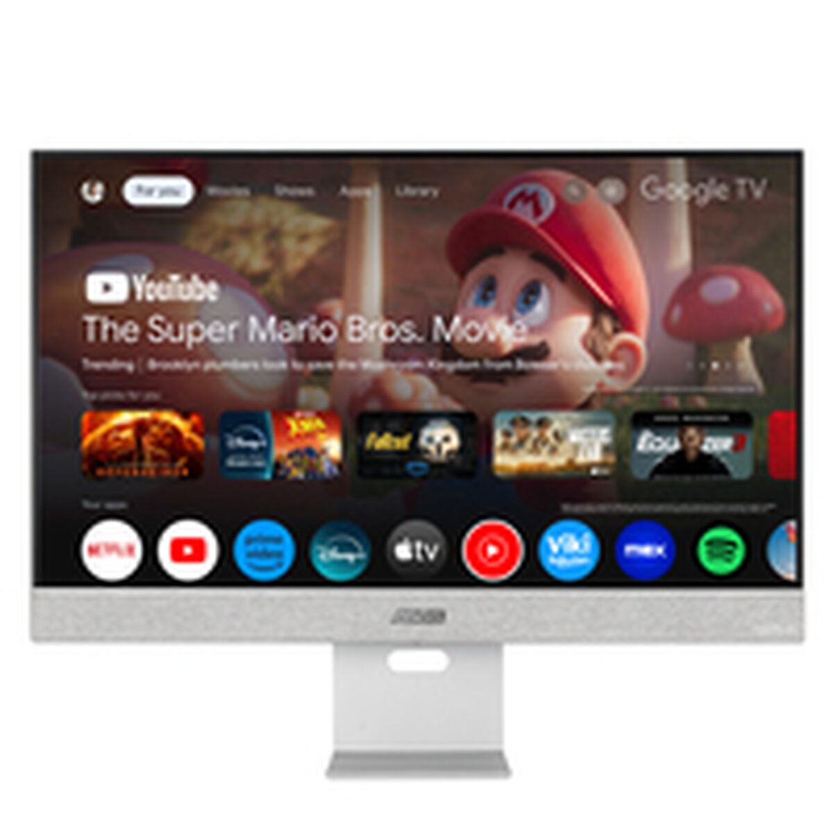 "ASUS ZenScreen Smart Monitor MS27UC écran plat de PC 68,6 cm (27"") 3840 x 2160 pixels 4K Ultra HD LCD Gris"