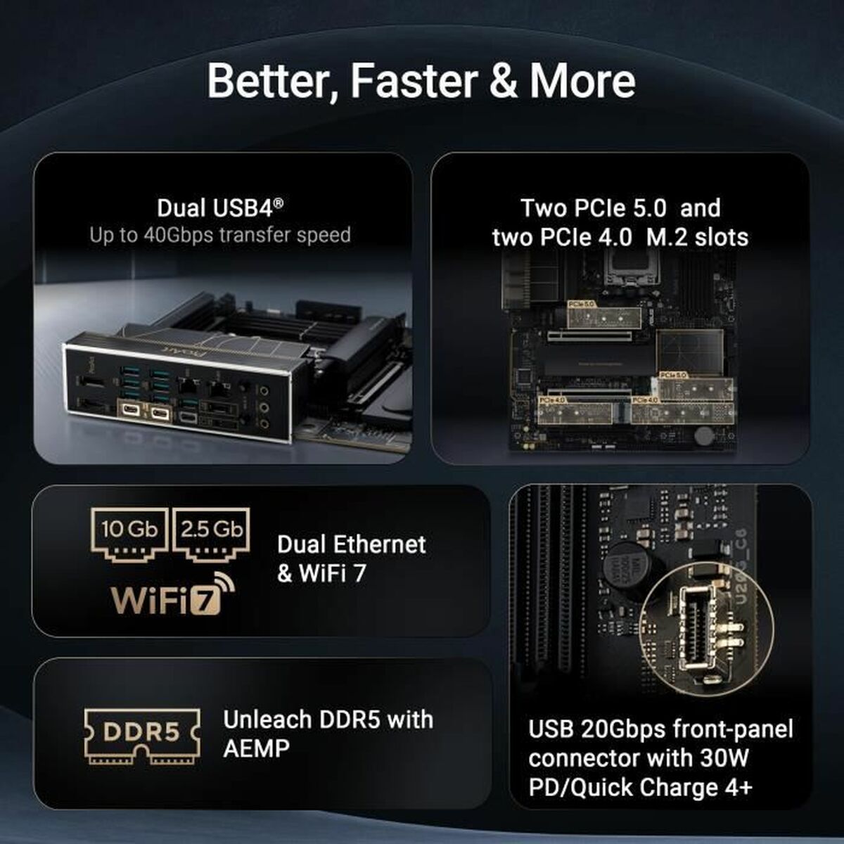 ASUS PROART X870E-CREATOR WIFI AM5 DDR5 ATX MB