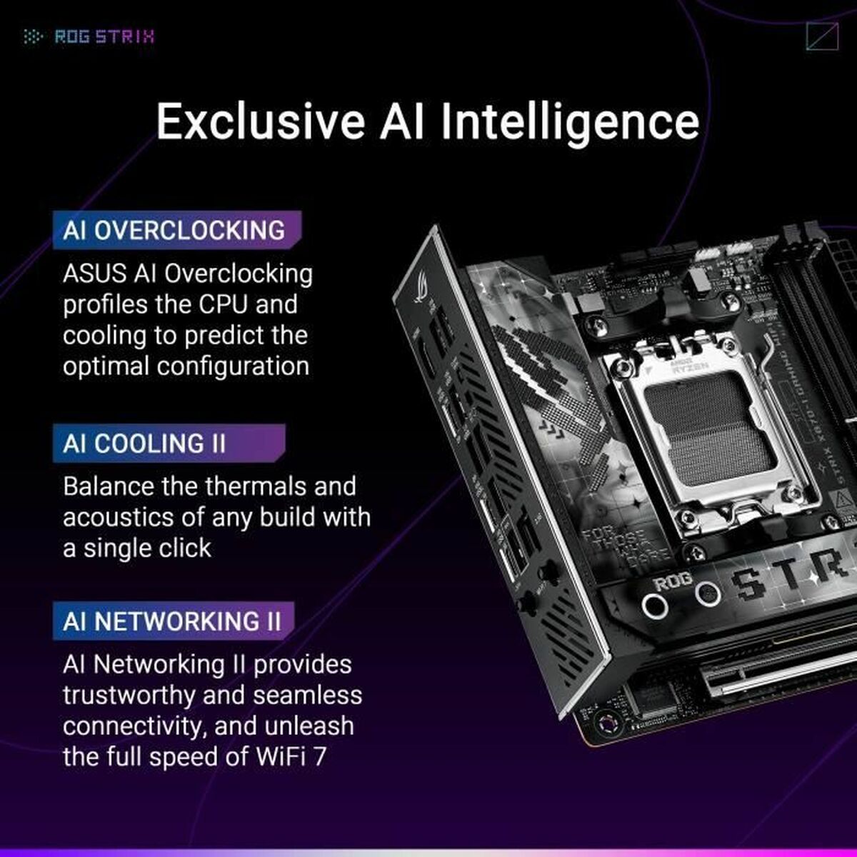 ROG STRIX X870-I GAMING WIFI