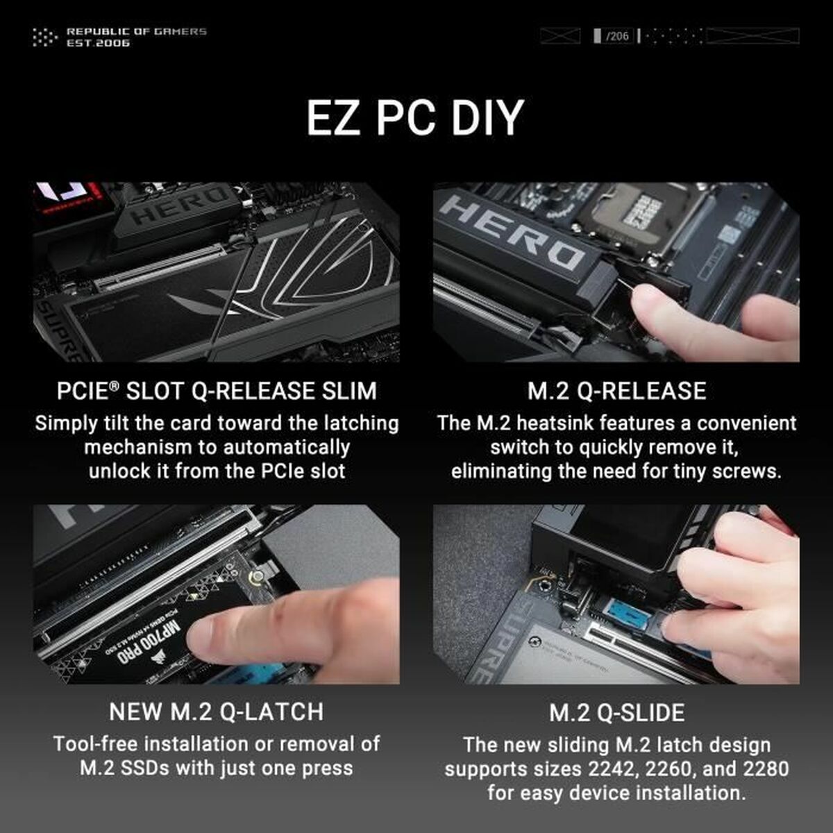 ASUS ROG MAXIMUS Z890 HERO LGA1851 DDR5 ATX MB
