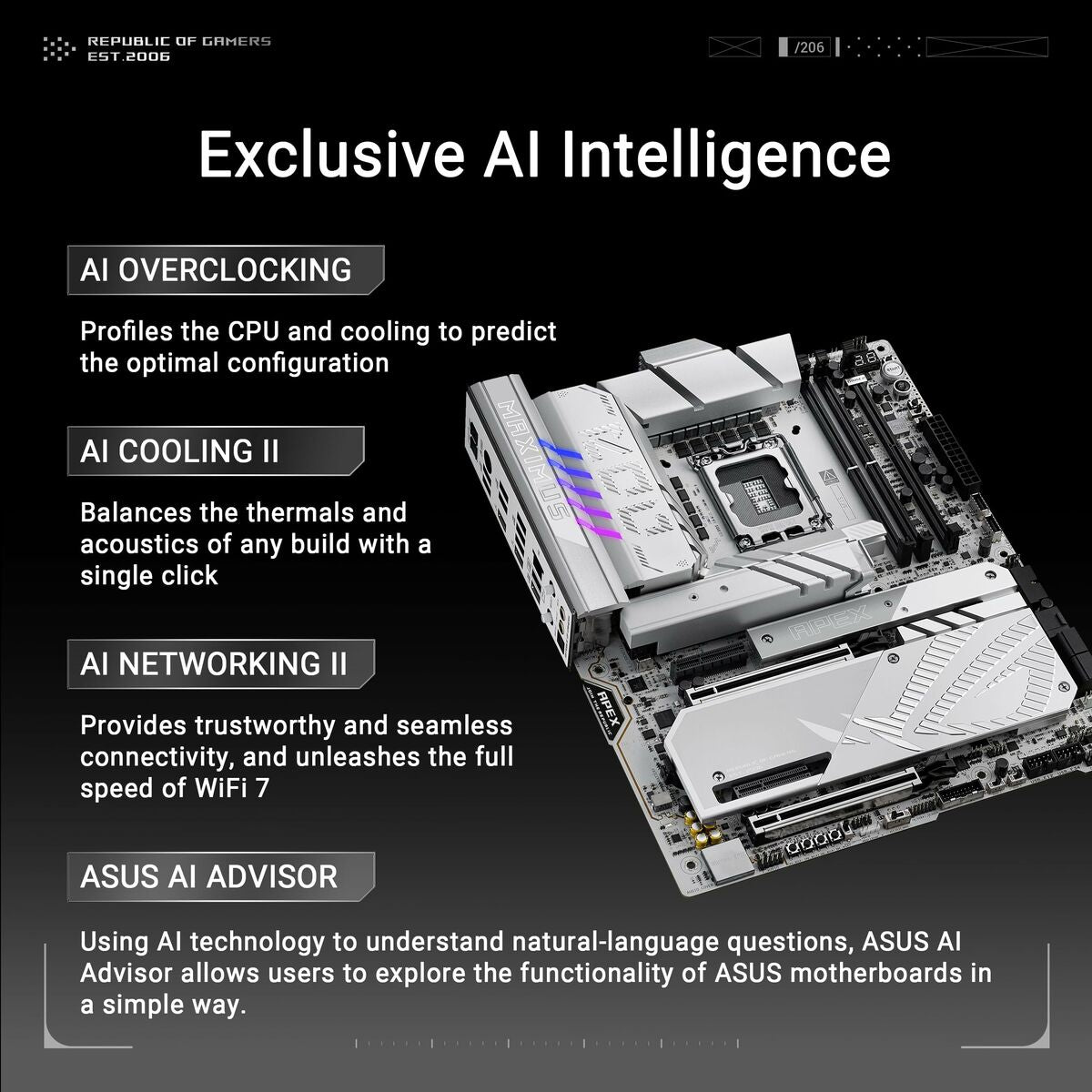 ASUS ROG MAXIMUS Z890 APEX LGA1851 DDR5 ATX MB