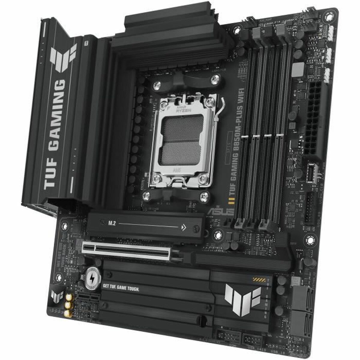 ASUS TUF GAMING B850M-PLUS WIFI AM5 DDR5 micro ATX MB 1xHDMI 1xDP 3xM.2 4xSATA