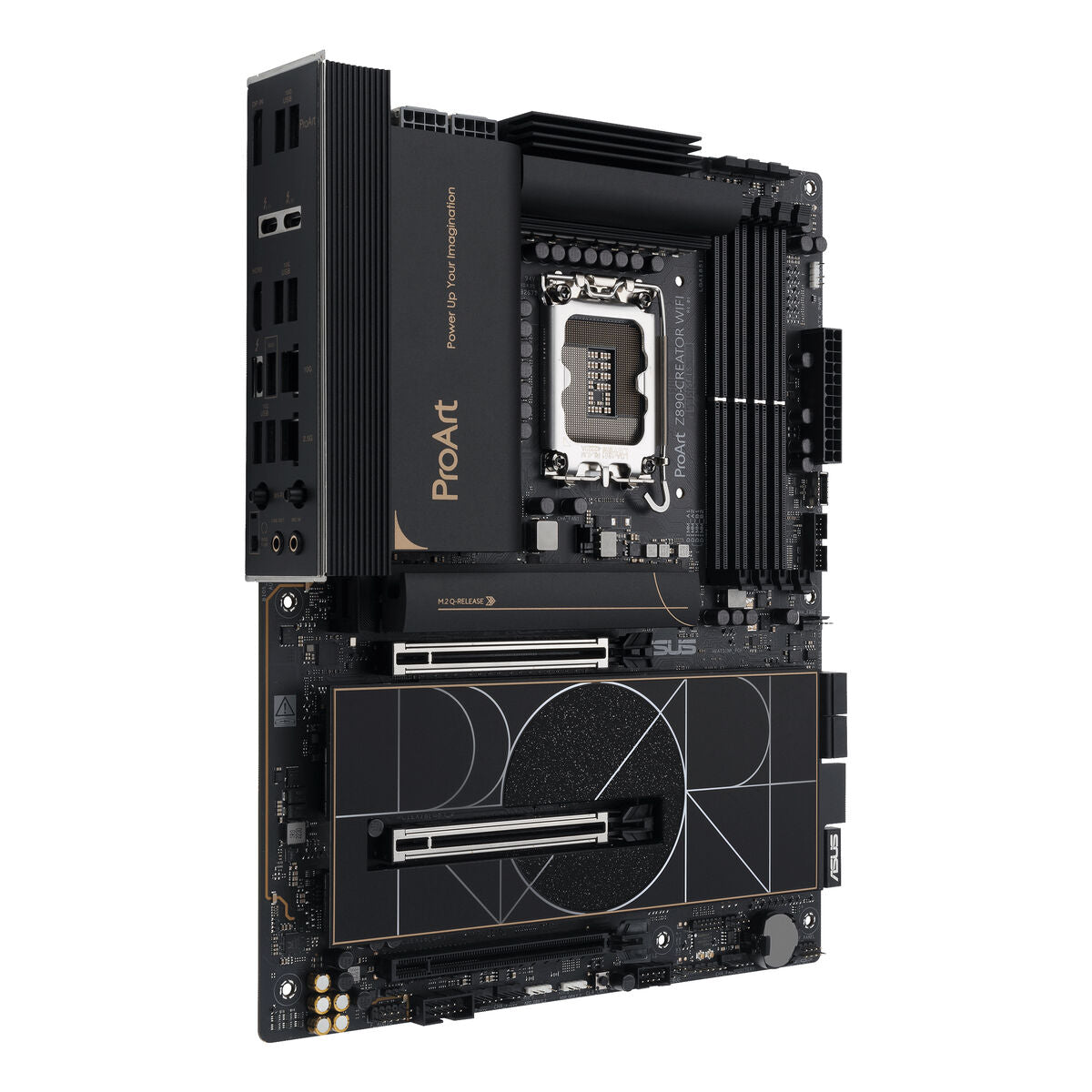 ASUS PROART Z890-CREATOR WIFI LGA1851 4xDDR5 ATX MB 4xSATA 1xHDMI 2.1 3xThunderbolt 5xM.2